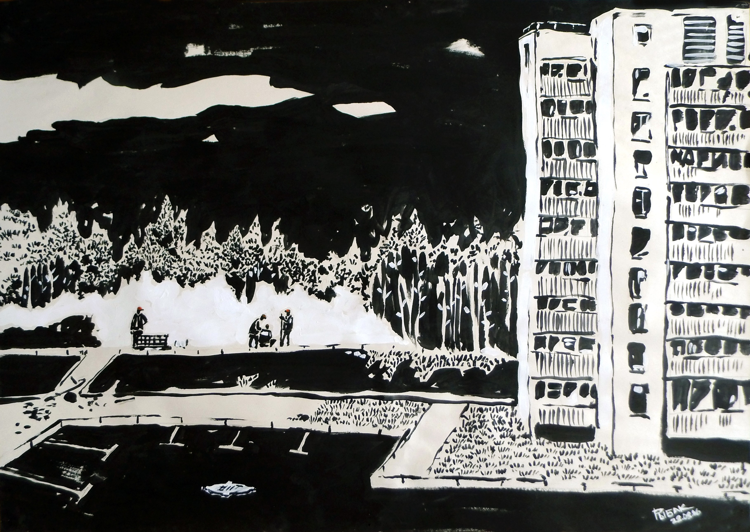 Серия Восточная. Художник Рыбак Николай