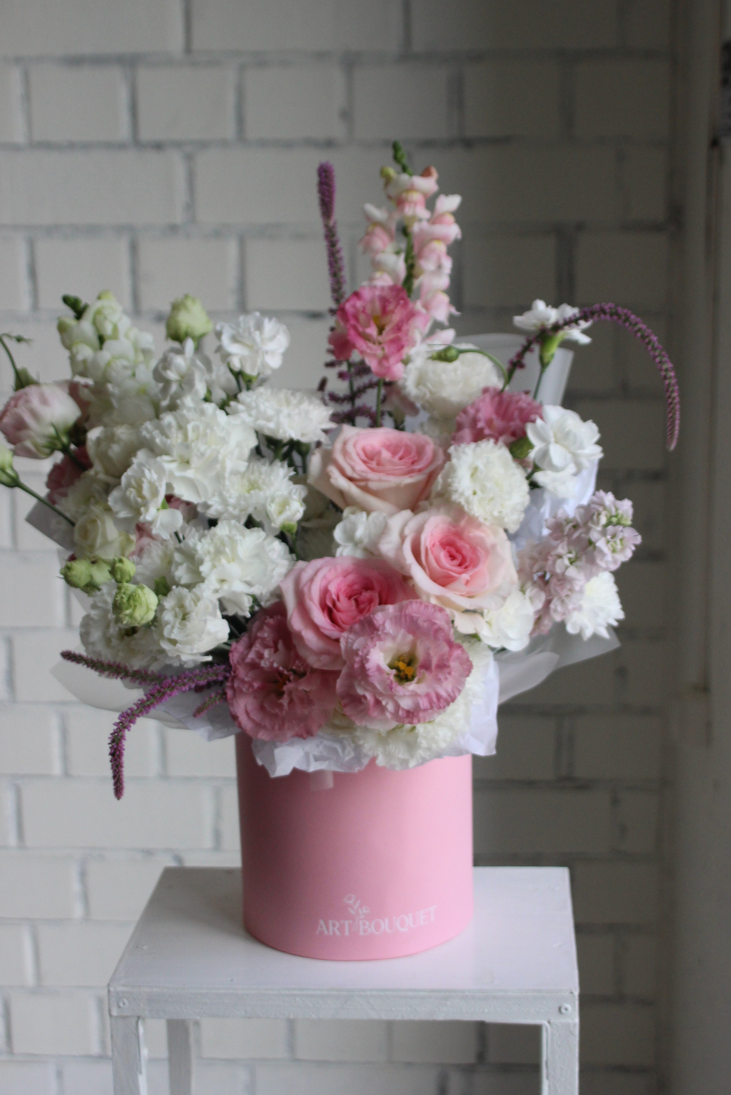 Розовая коллекция. Арт Букет- цветочный дом в Челябинске и Ревде