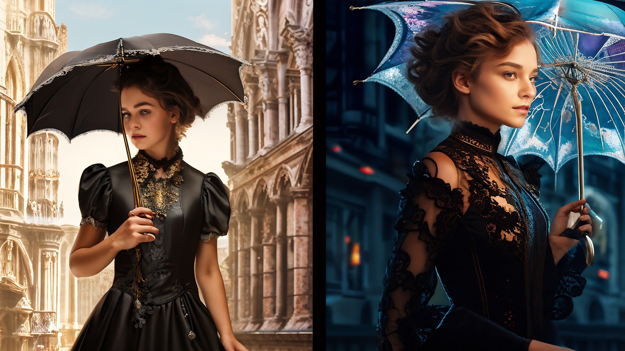 Нейросетевые портреты девушек