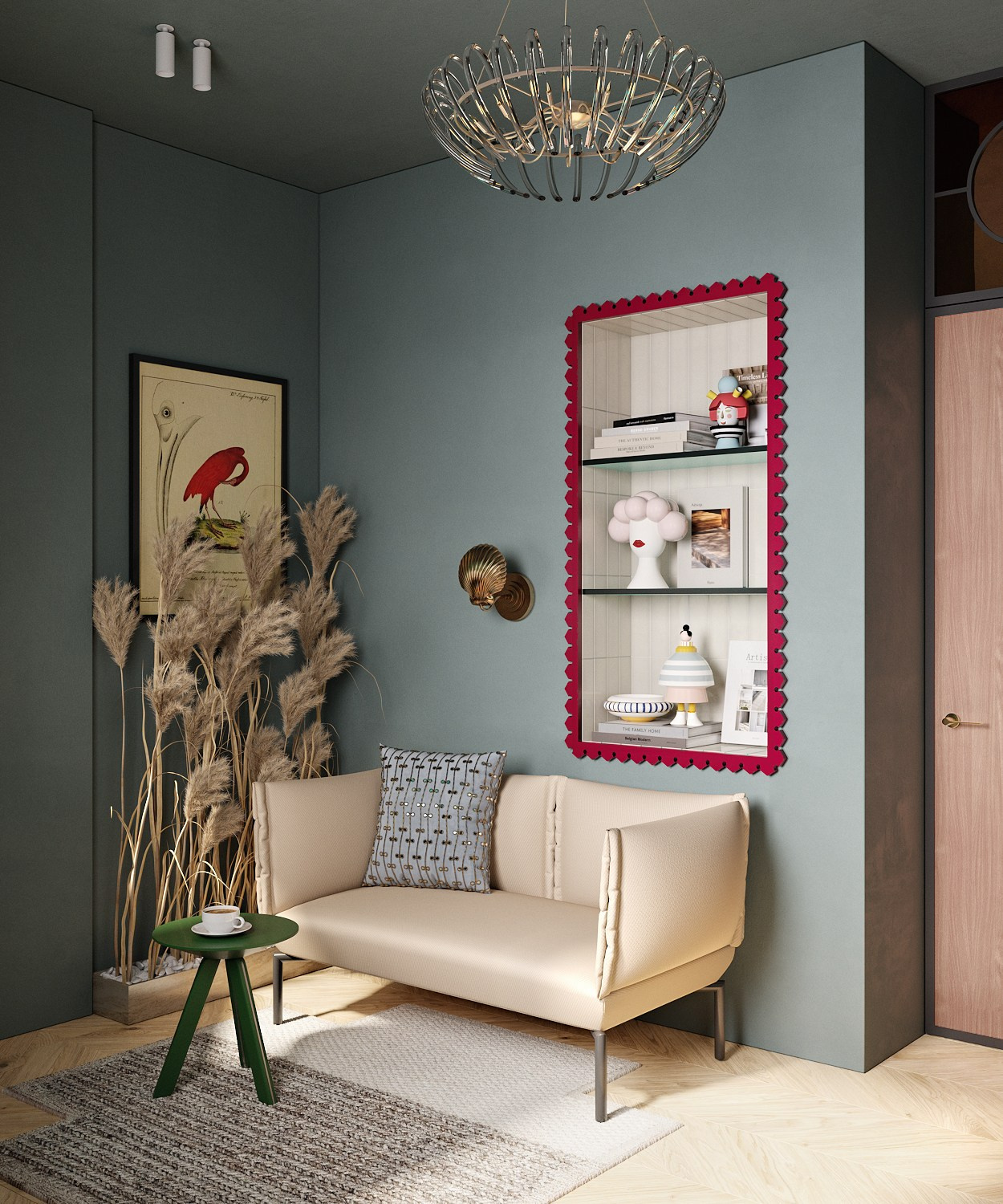 Сontacts. Interior visualisation | avocado.render