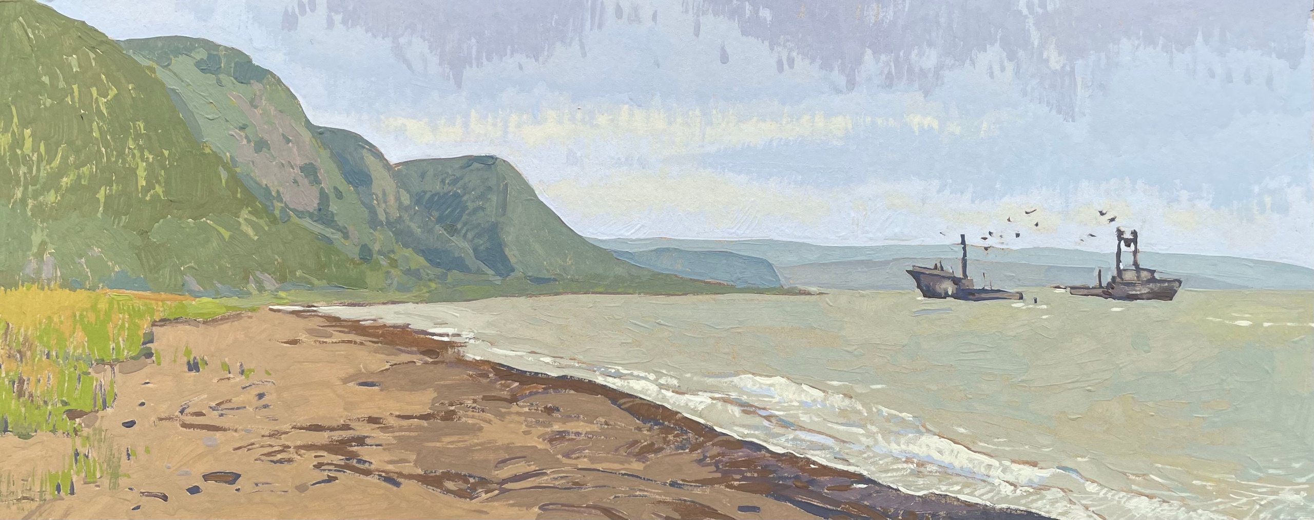 Пейзажи. Художница Лиза Владимирова