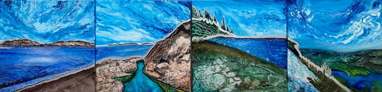 Серия «Места силы». Картины пейзаж