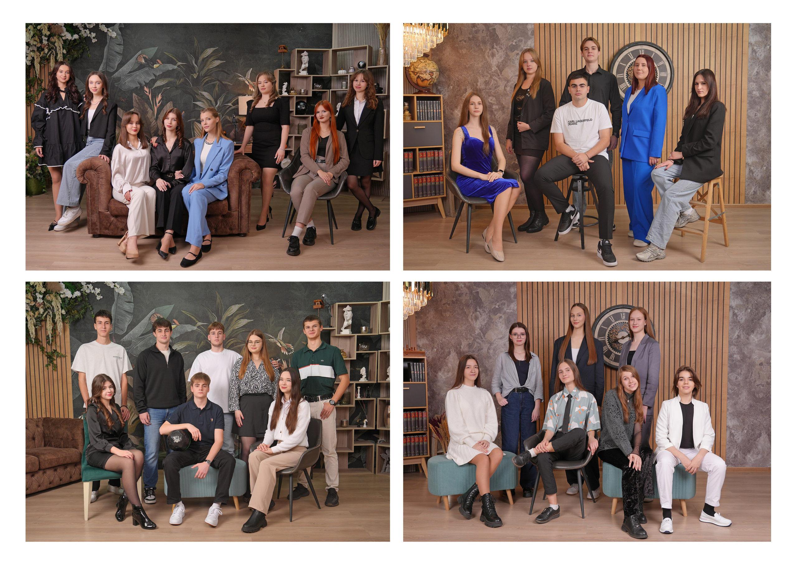 ГИМНАЗИЯ 33 — 11 «А» класс (BLACK). Красивый выпускной альбом в Краснодаре