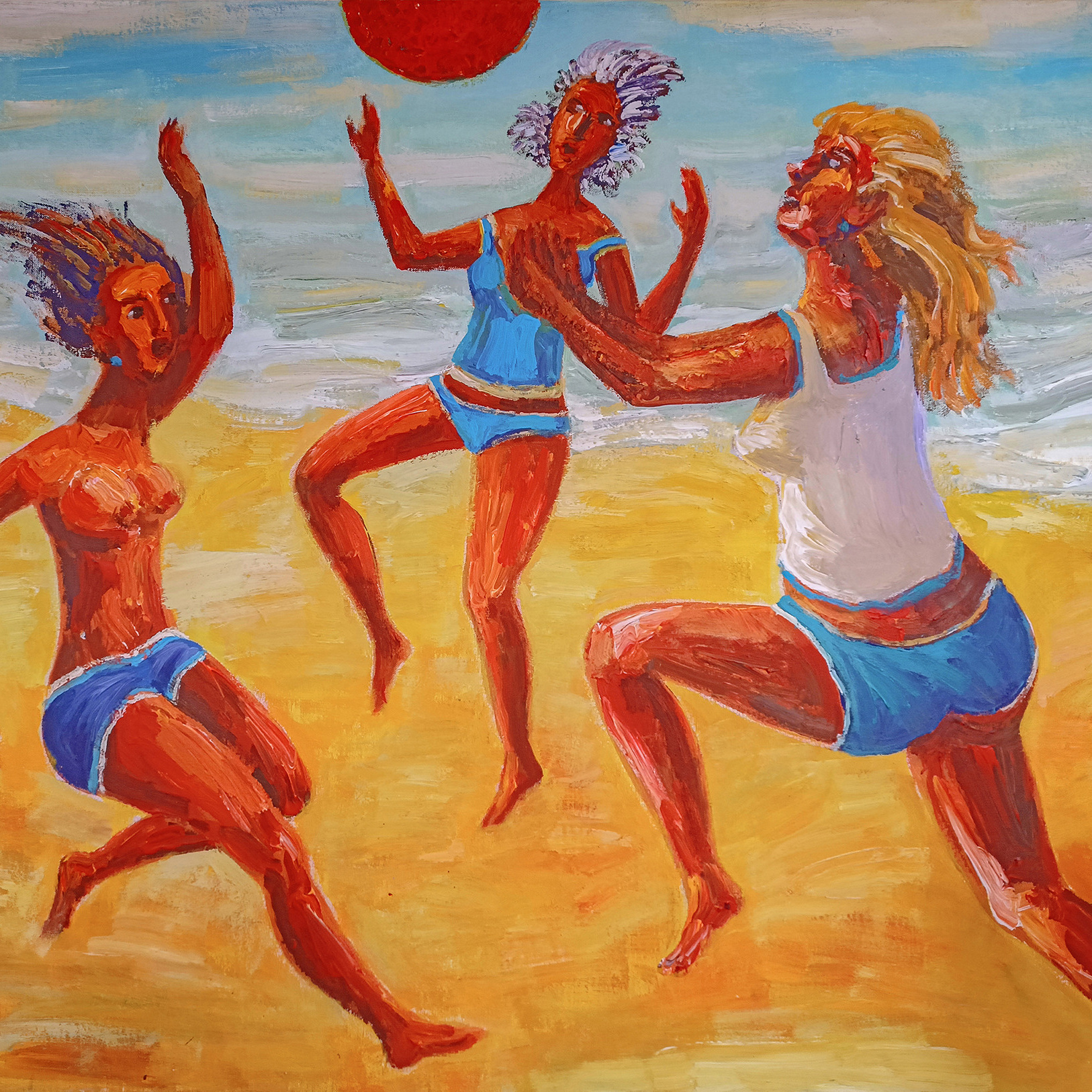 Contemporary artist Vladimir Portyanoy. Painting, graphics