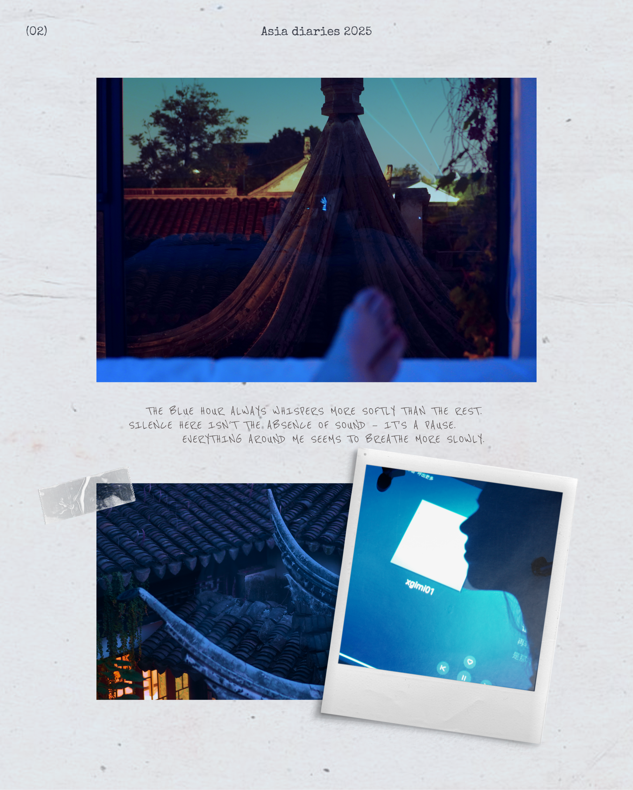 IN BETWEEN. ASIA DIARIES. JULIA EXISTO. Photographer & Visual Artist