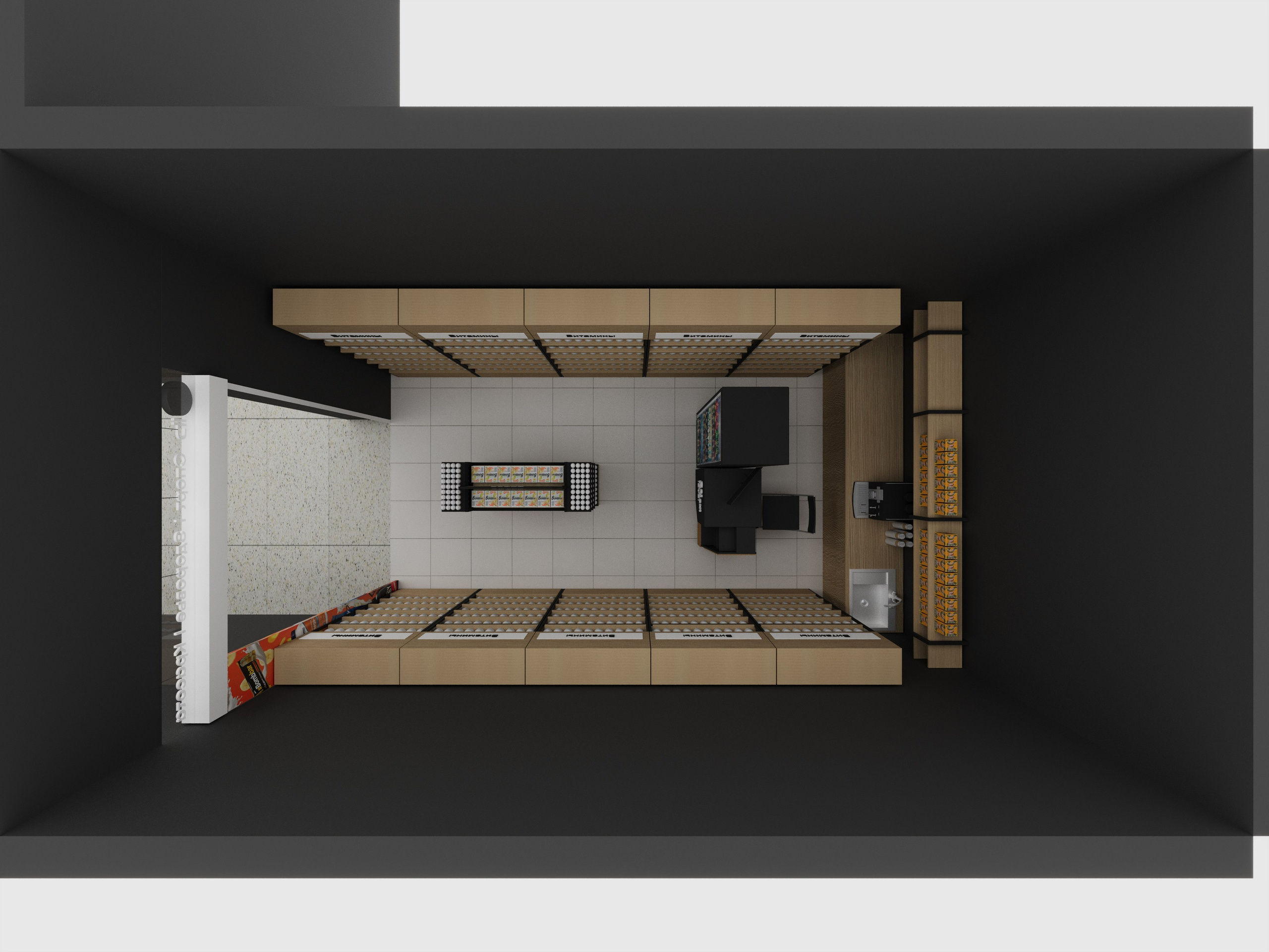 Визуализация магазина спортивного питания 5lb — Красноярск - смотреть в портфолио