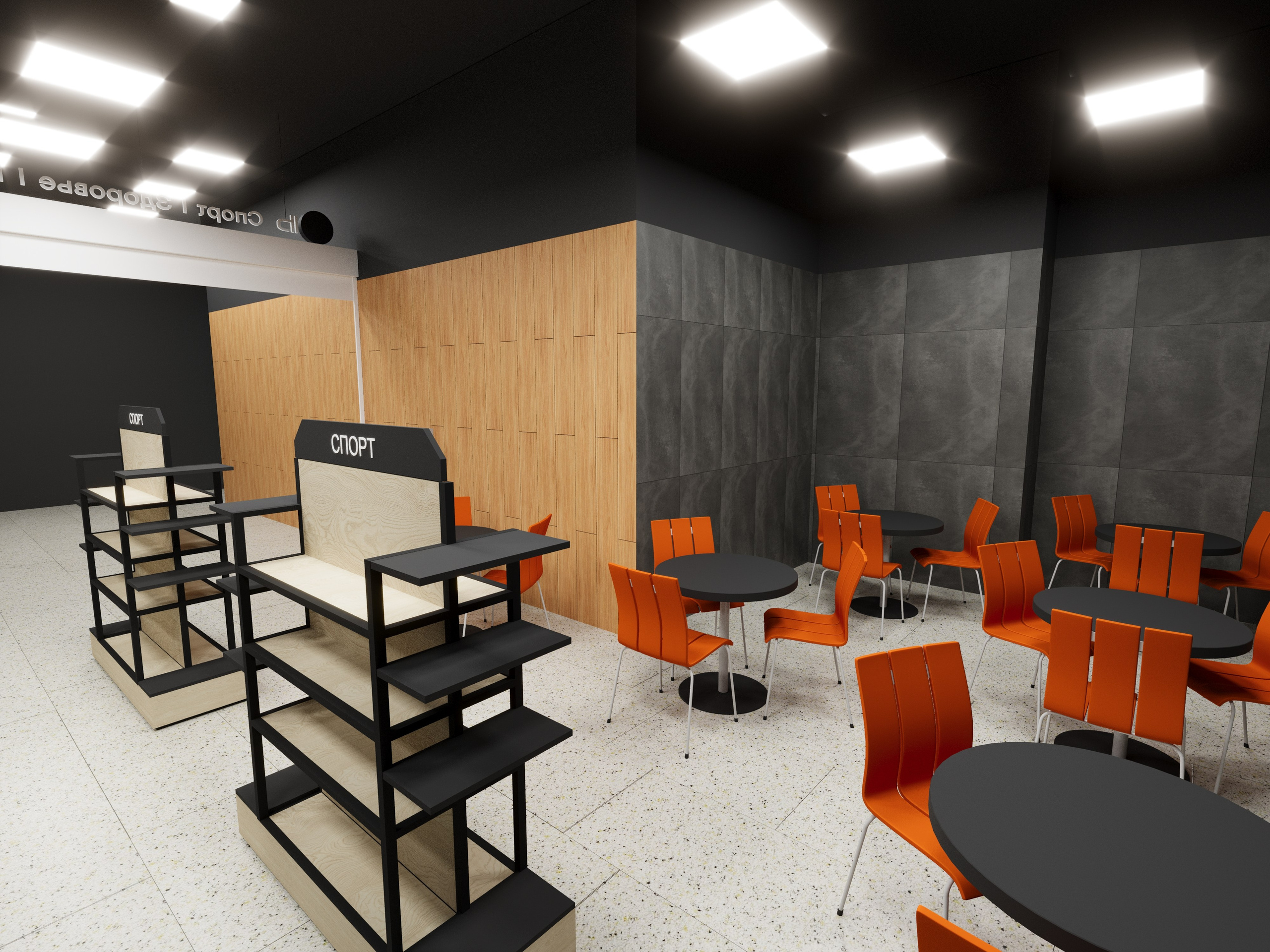 Визуализация магазина спортивного питания 5lb - Красноярск - смотреть в портфолио