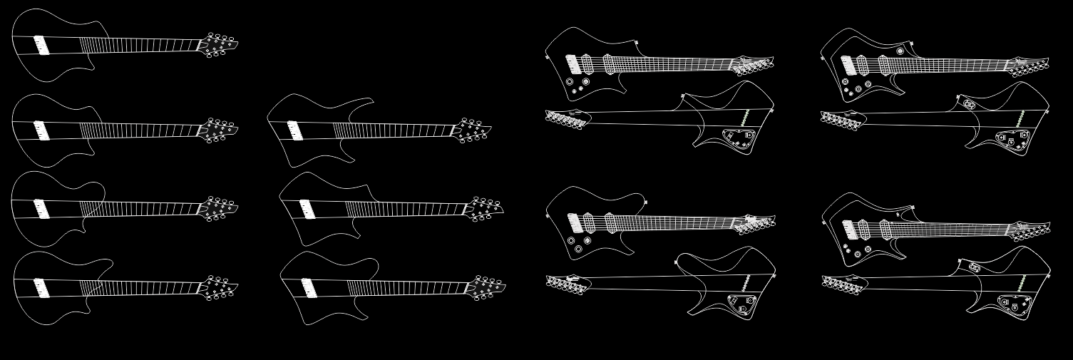 Order. Master of making guitars and basses to order