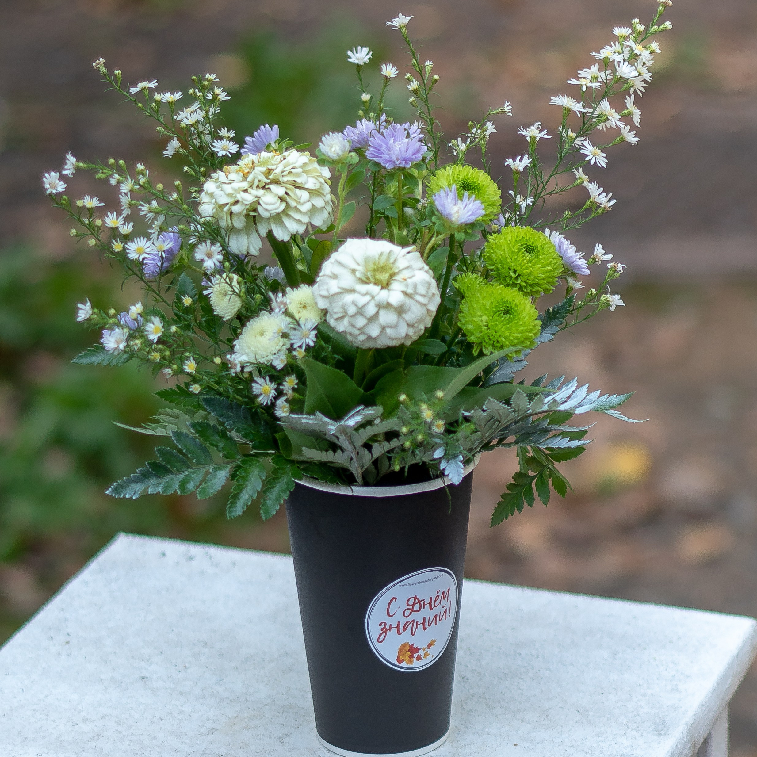 Цветы из вашего двора