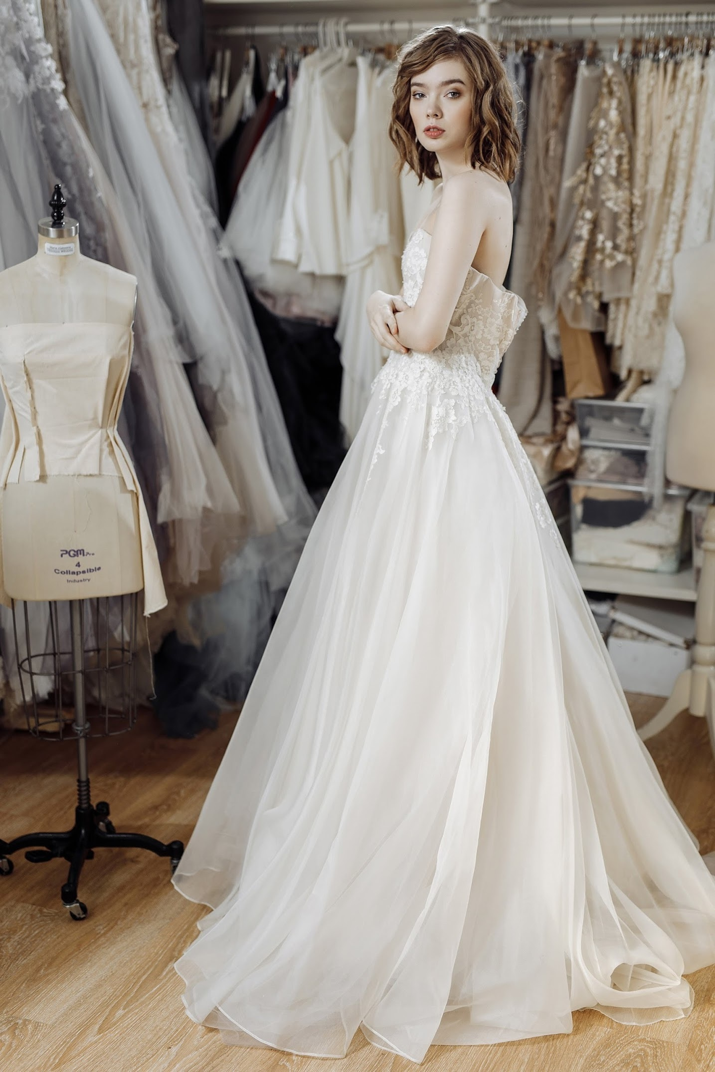 Съемка для дизайнера свадебных платьев. Фотограф Игорь Цаплин