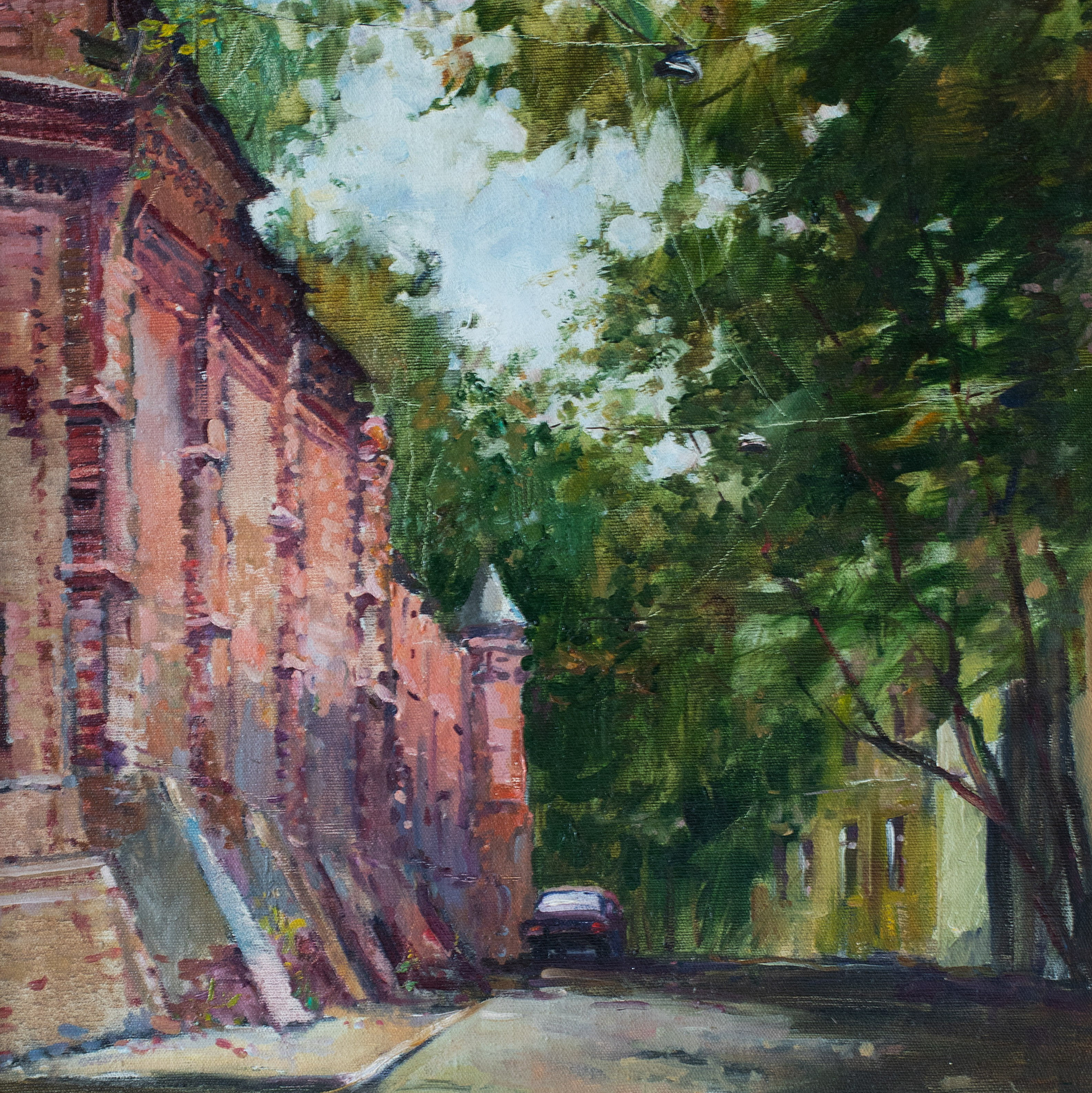 Картины маслом в видами Москвы. Www.skobelevart.com