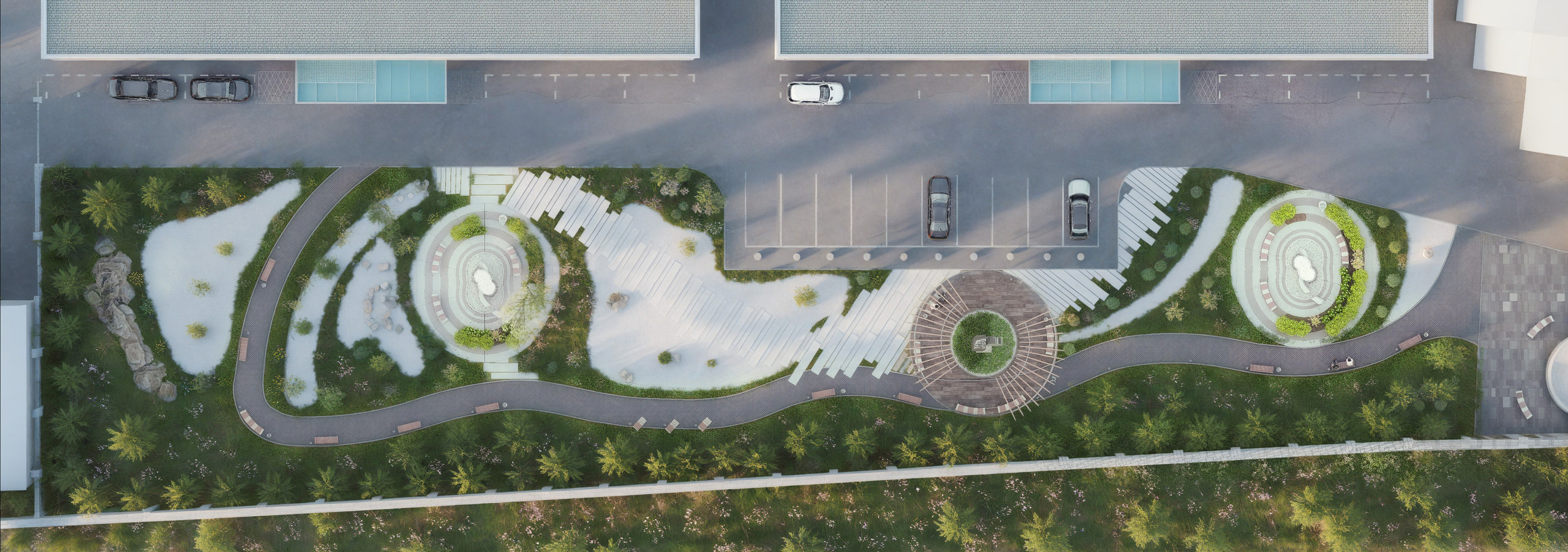 Сквер ГОК «Солнечный». Архитектурно-дизайнерское бюро ROOMS