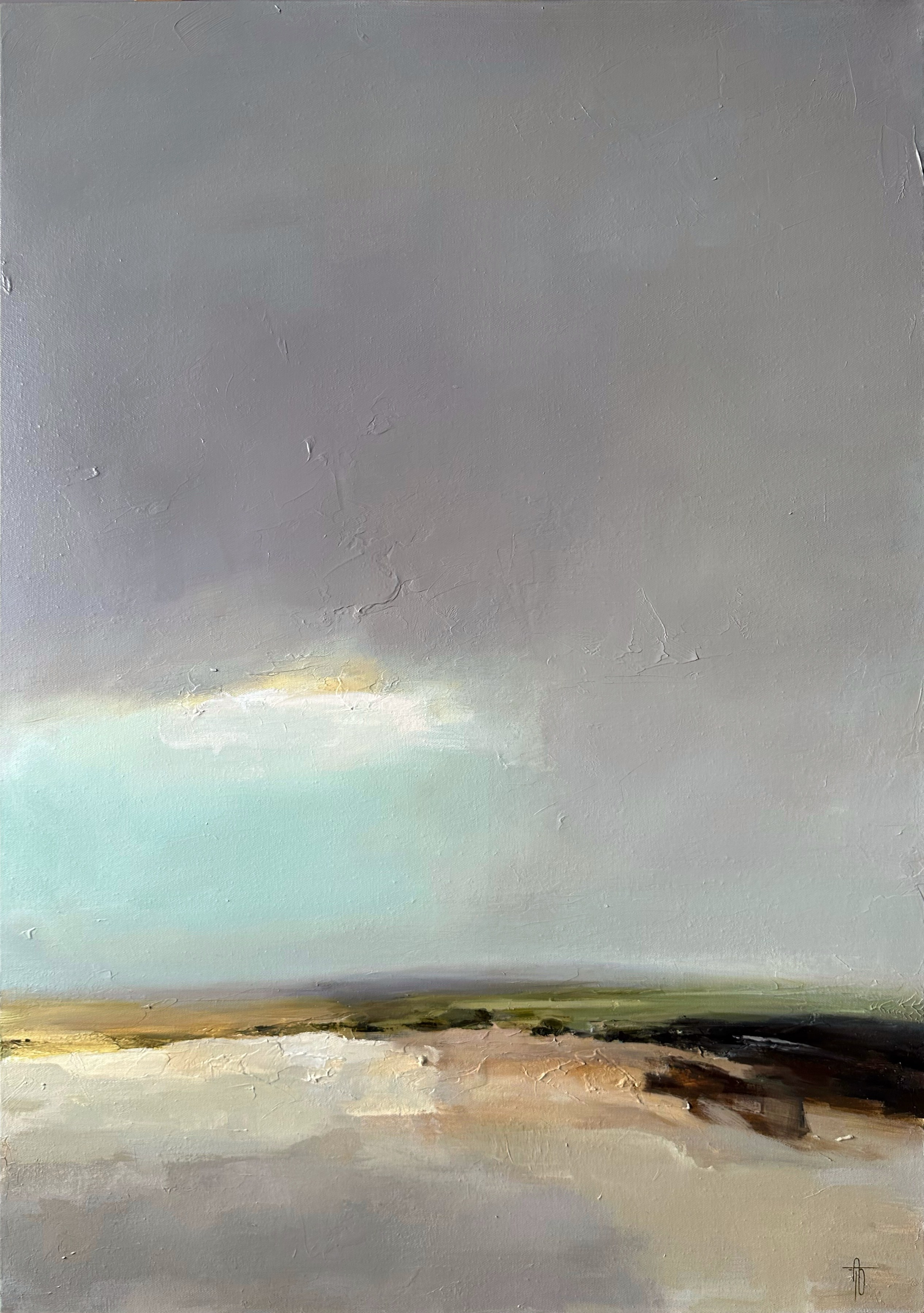 Абстрактный пейзаж. Художник Огородникова Татьяна