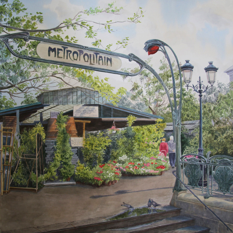 Елена Опалева — художница. Москва