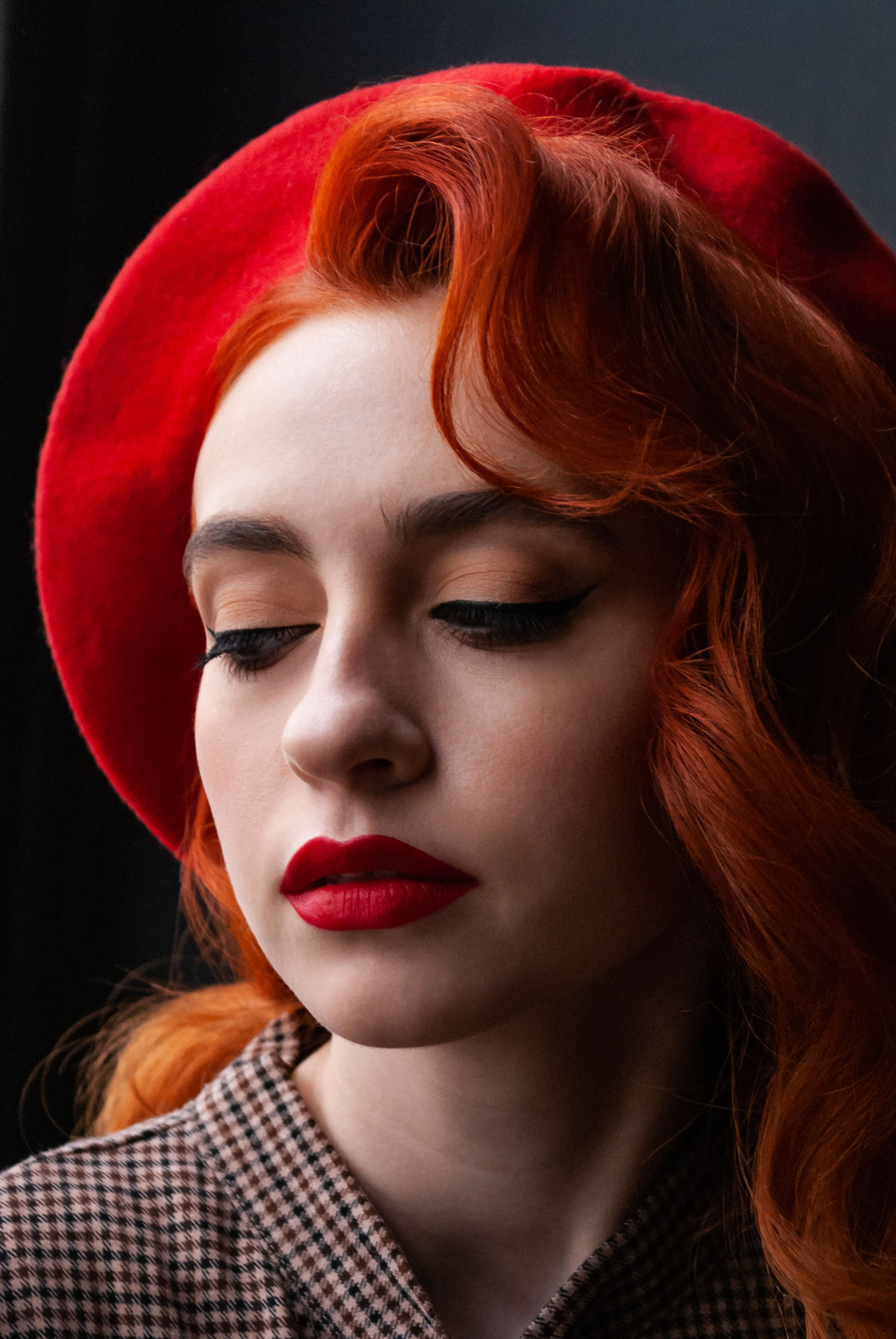 фотоссесия в стиле 50-х, портретная съемка, индивидуальная фотоссесия