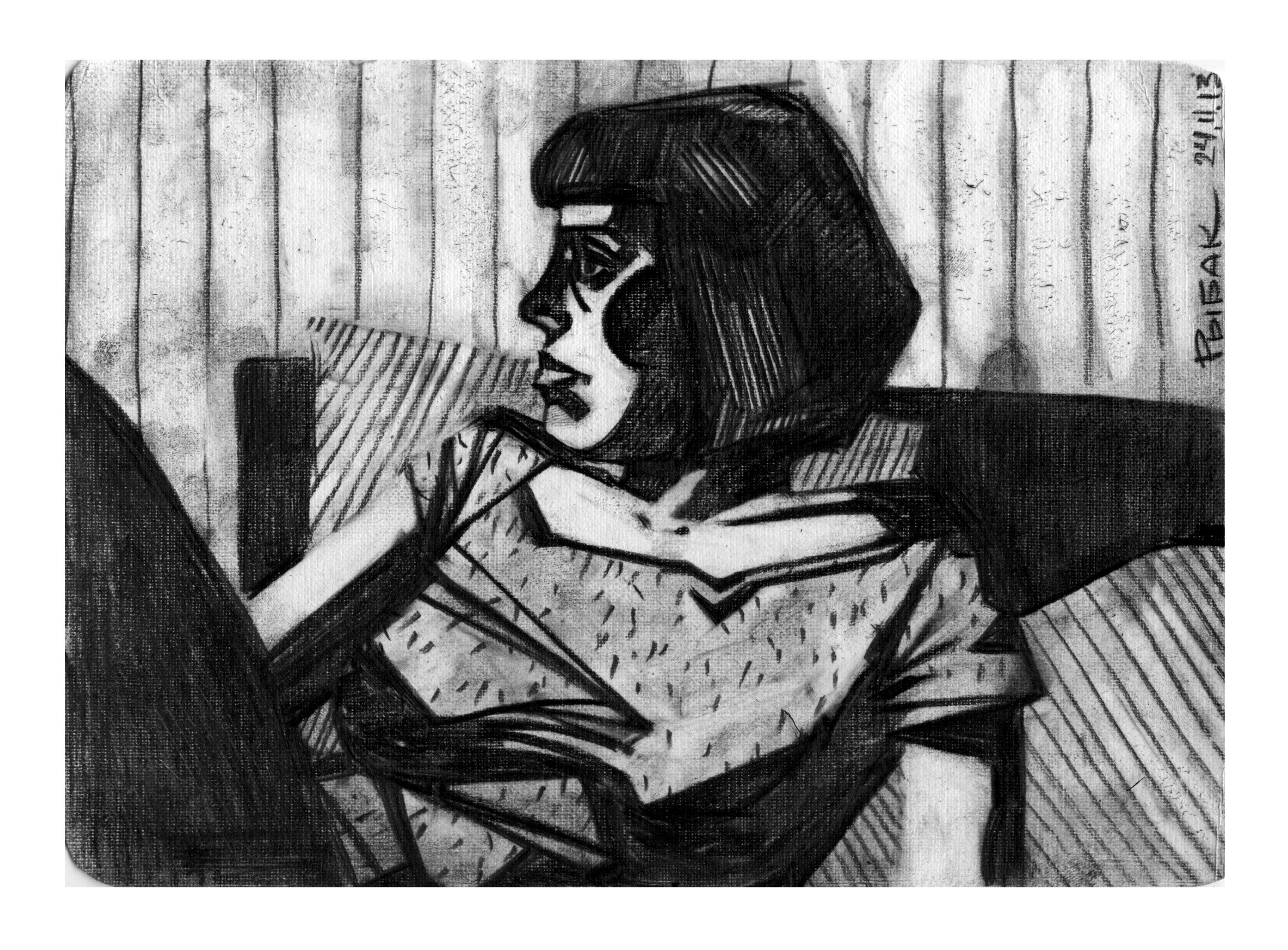 Графика 2013. Художник Рыбак Николай