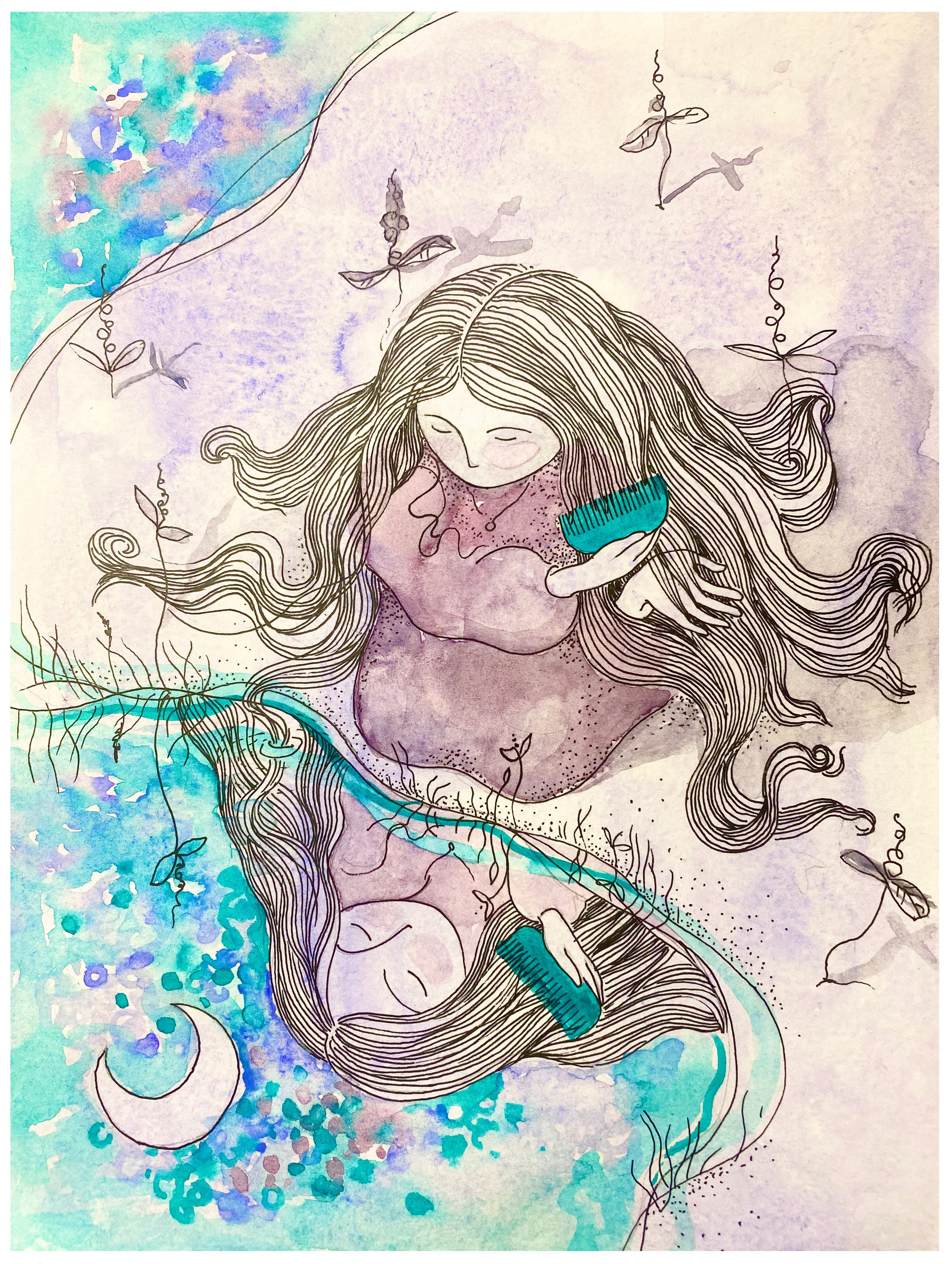 Графика. Донбай Василиса художник