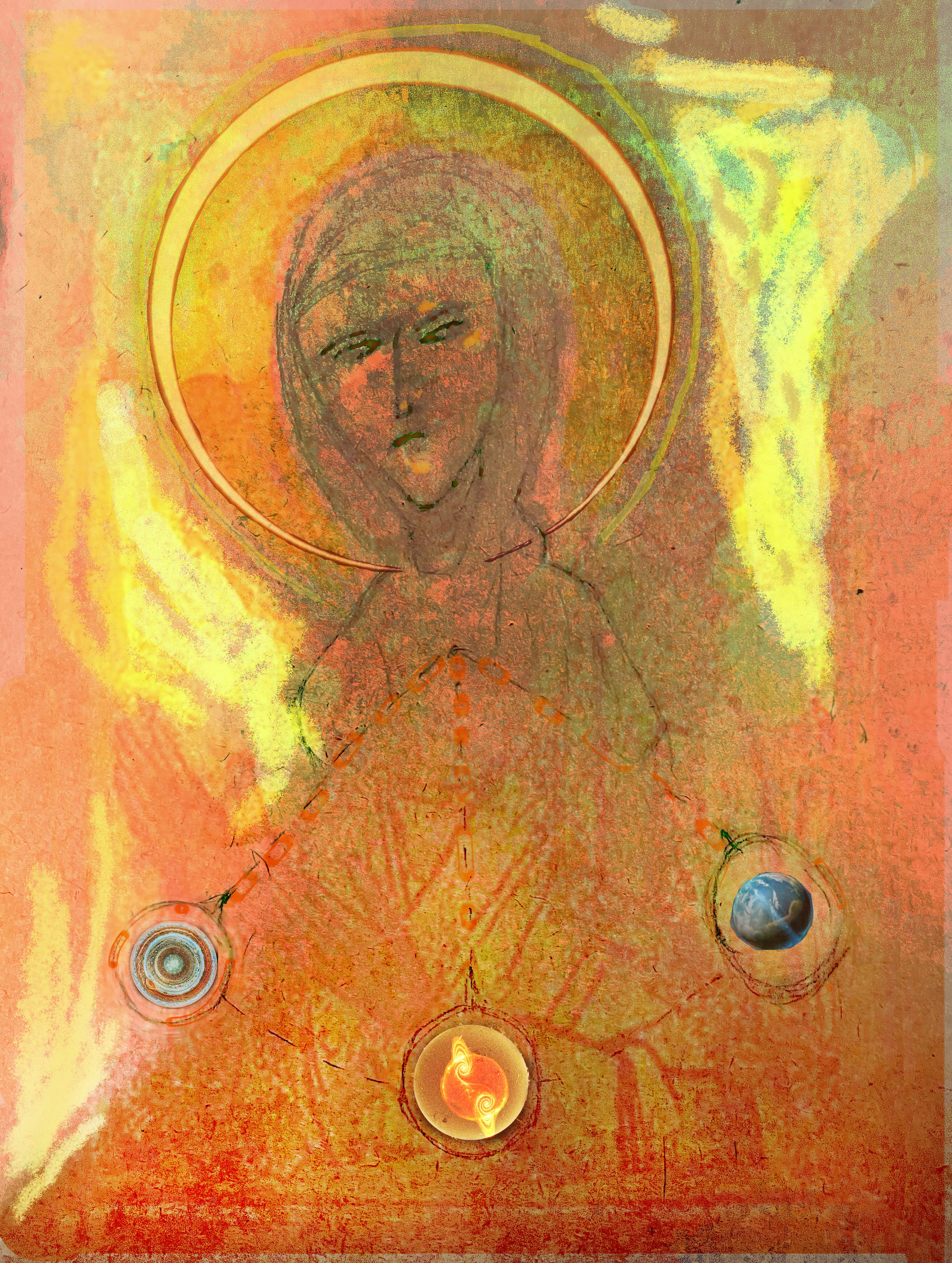 Metaphysics of cosmism. Visual artist, photographer Liana Darenskaya, Moscow