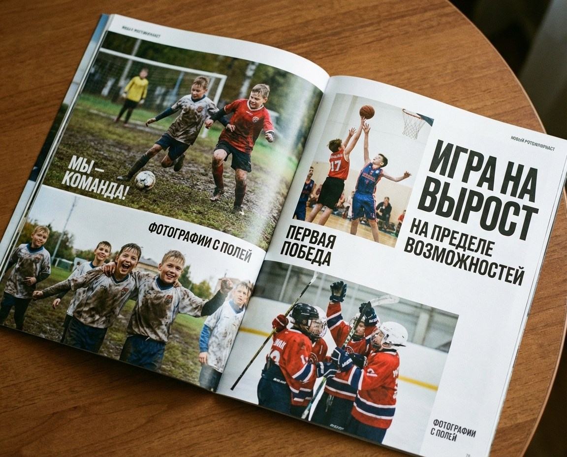 Фотокниги, комиксы и журналы на заказ | POP-UP, Екатеринбург. Фото + нейро — студия «POP-UP»