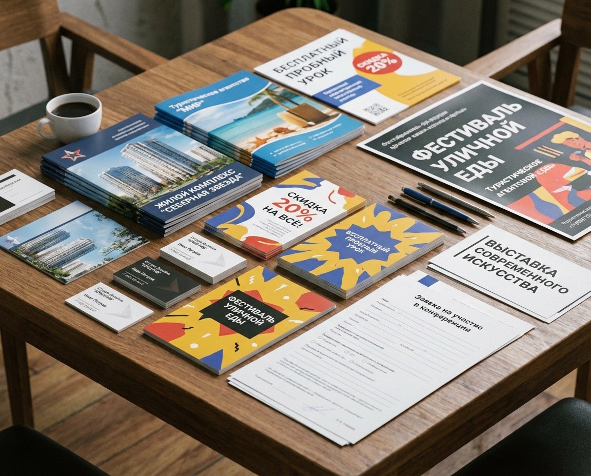 Печать и полиграфия в Екатеринбурге — фото, документы, буклеты | POP-UP. Фото + нейро — студия «POP-UP»