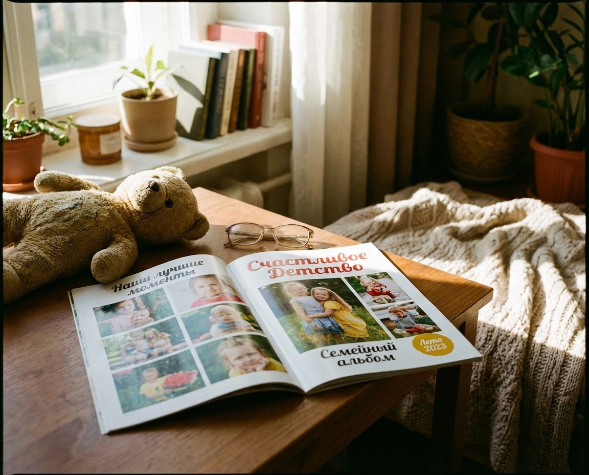 Фотокниги, комиксы и журналы на заказ | POP-UP, Екатеринбург. Фото + нейро — студия «POP-UP»