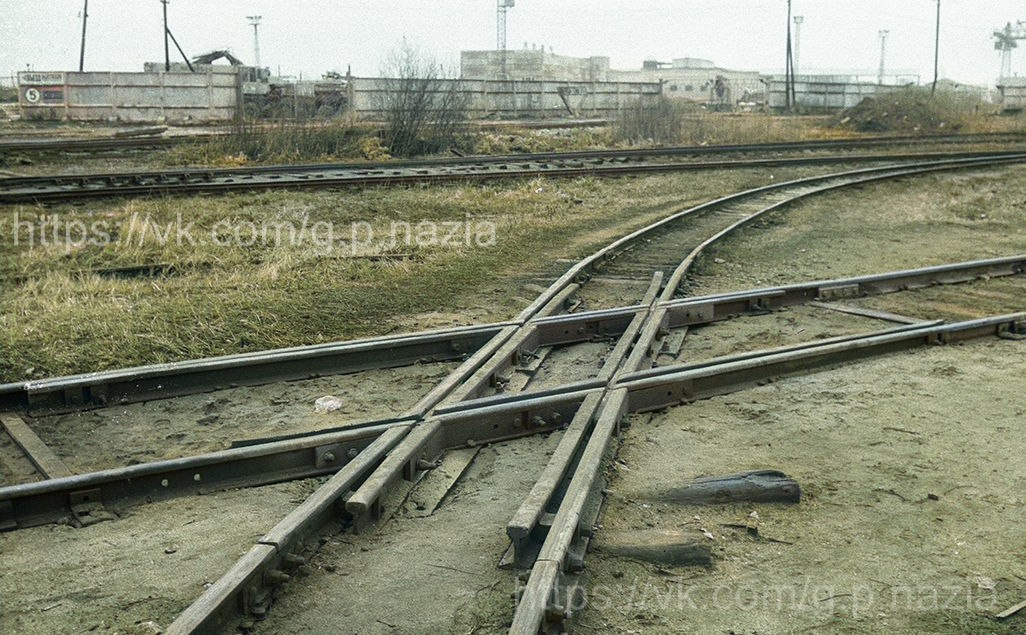 Узкоколейка торфопредприятия «Назия» 1990 г. История Назиевского городского поселения