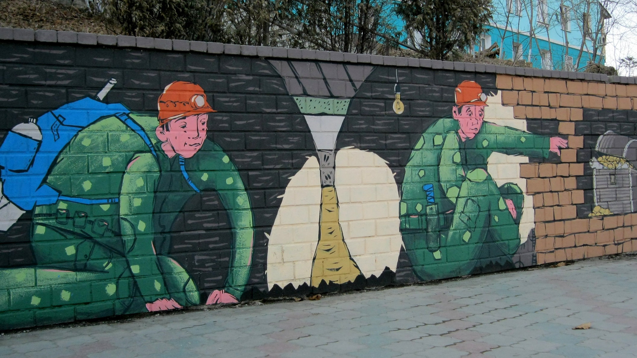 Диггеры. Художник Рыбак Николай