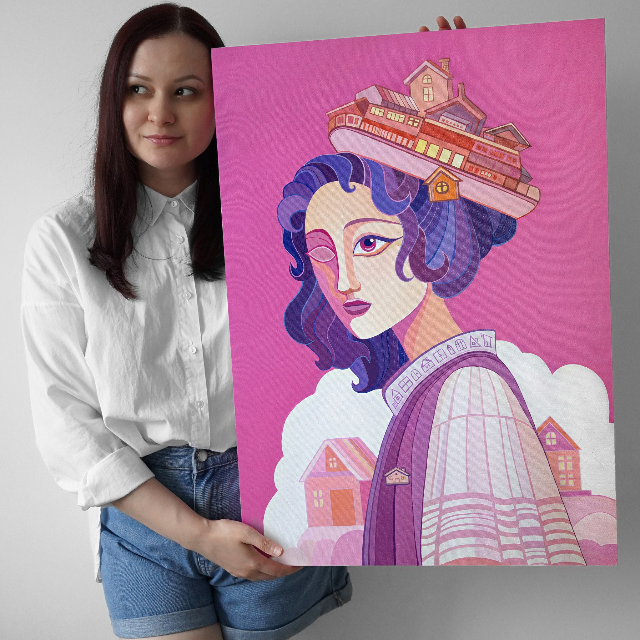 Магазин. Художник Katya Warped г. Чебоксары