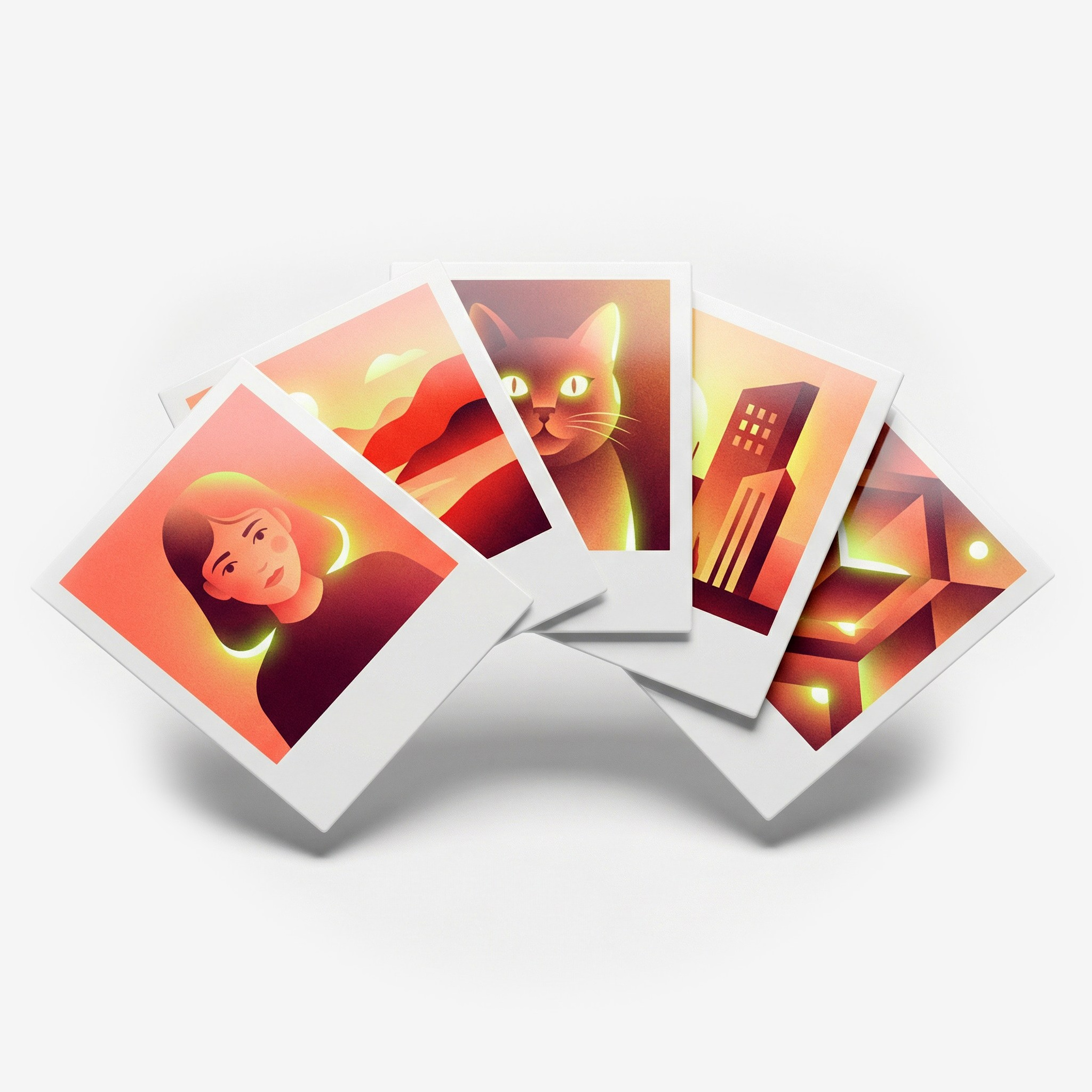 Фотографии Polaroid. Контакты