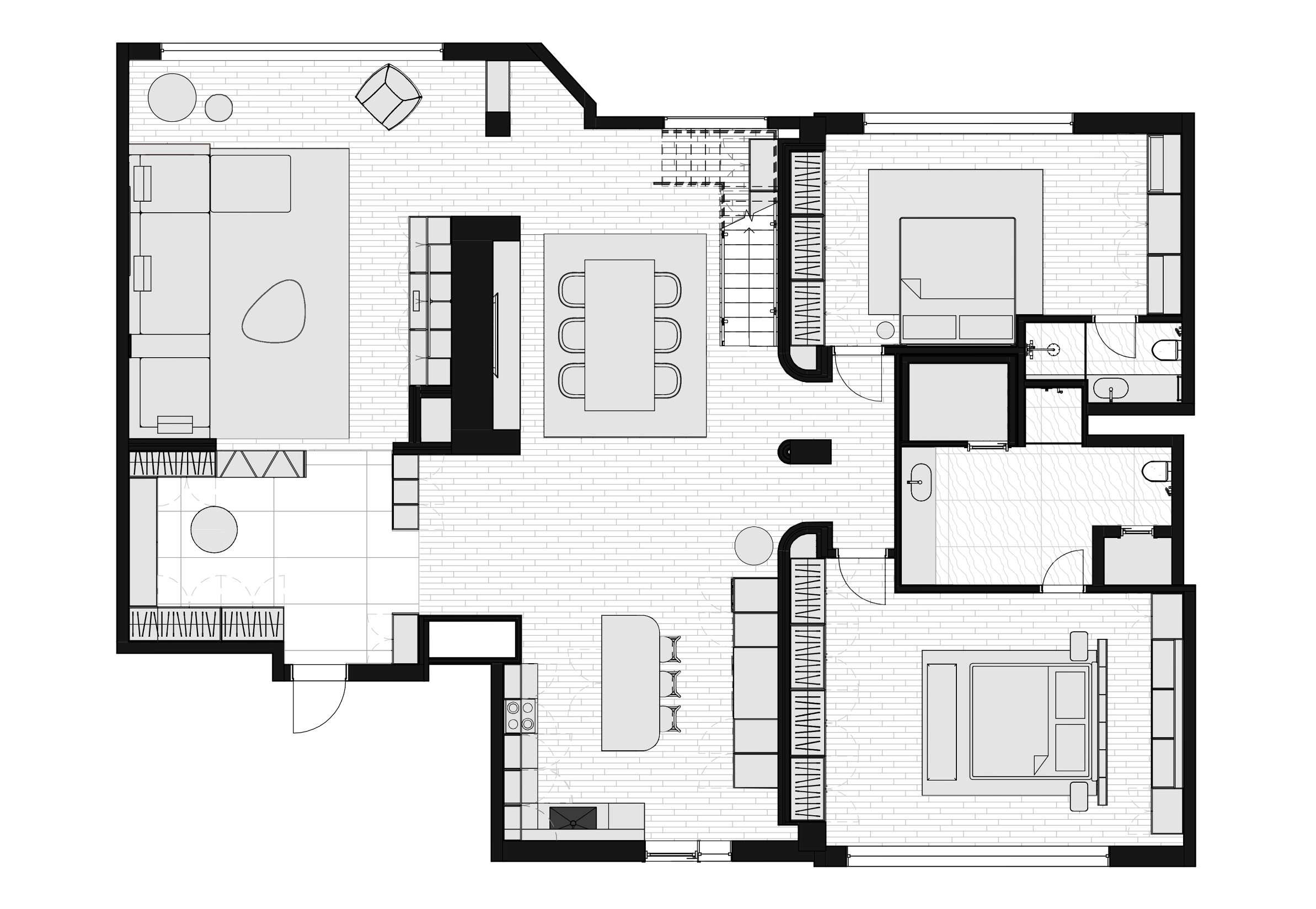 LP318sqm. МАКСИМОВИЧ бюро дизайна интерьера полного цикла