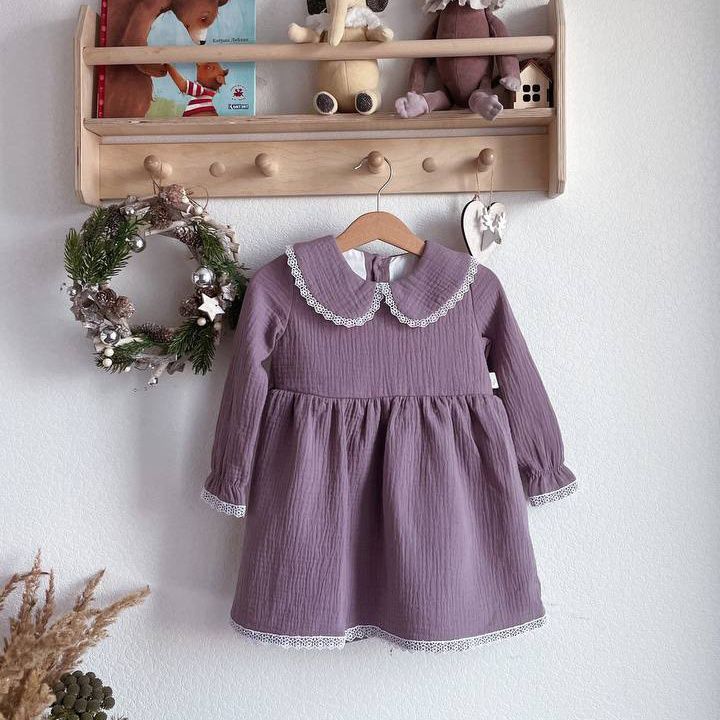 004 Платье Шарлотта. Эко-одежда для детей