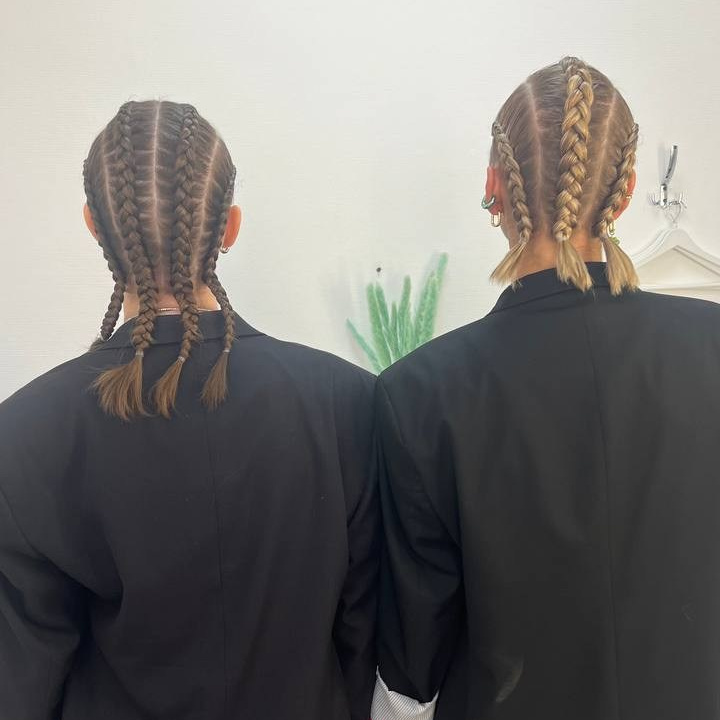 Брейды на свои волосы. Афрокосы, брейды с канекалоном в Москве