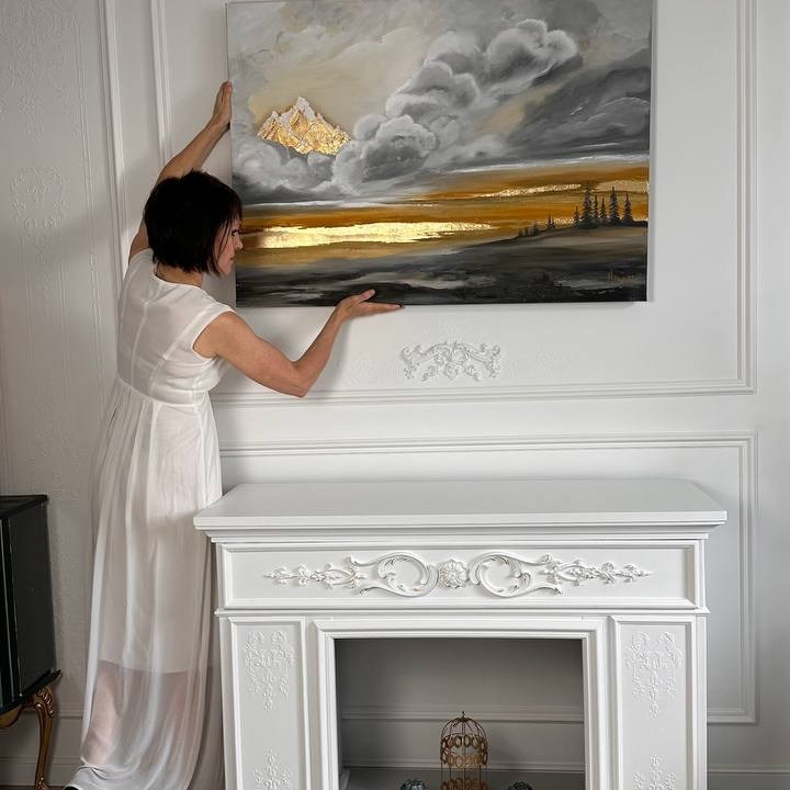 Художник-декоратор Наталья Добродеева. MONA-ART. Студия авторского декора на заказ: зеркала-скалы по вашим размерам, столики, 3D панно, интерьерные картины, торшеры, светильники,