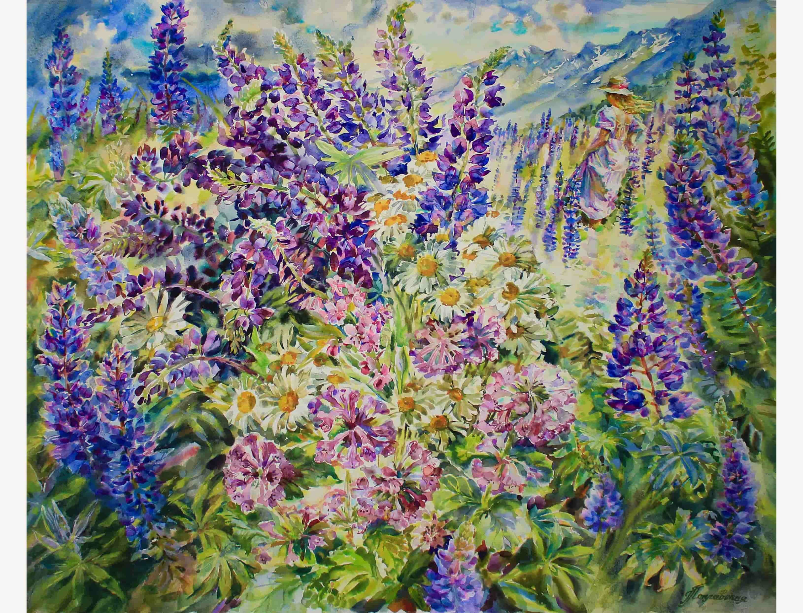 ПЕЙЗАЖИ. Свет акварели Галины Поплавской