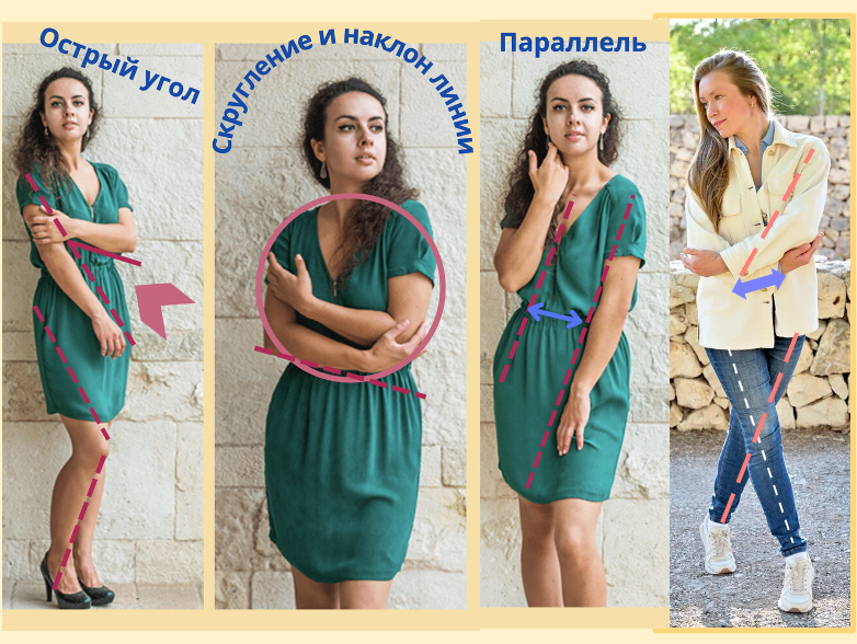 Ошибки при позировании для фото