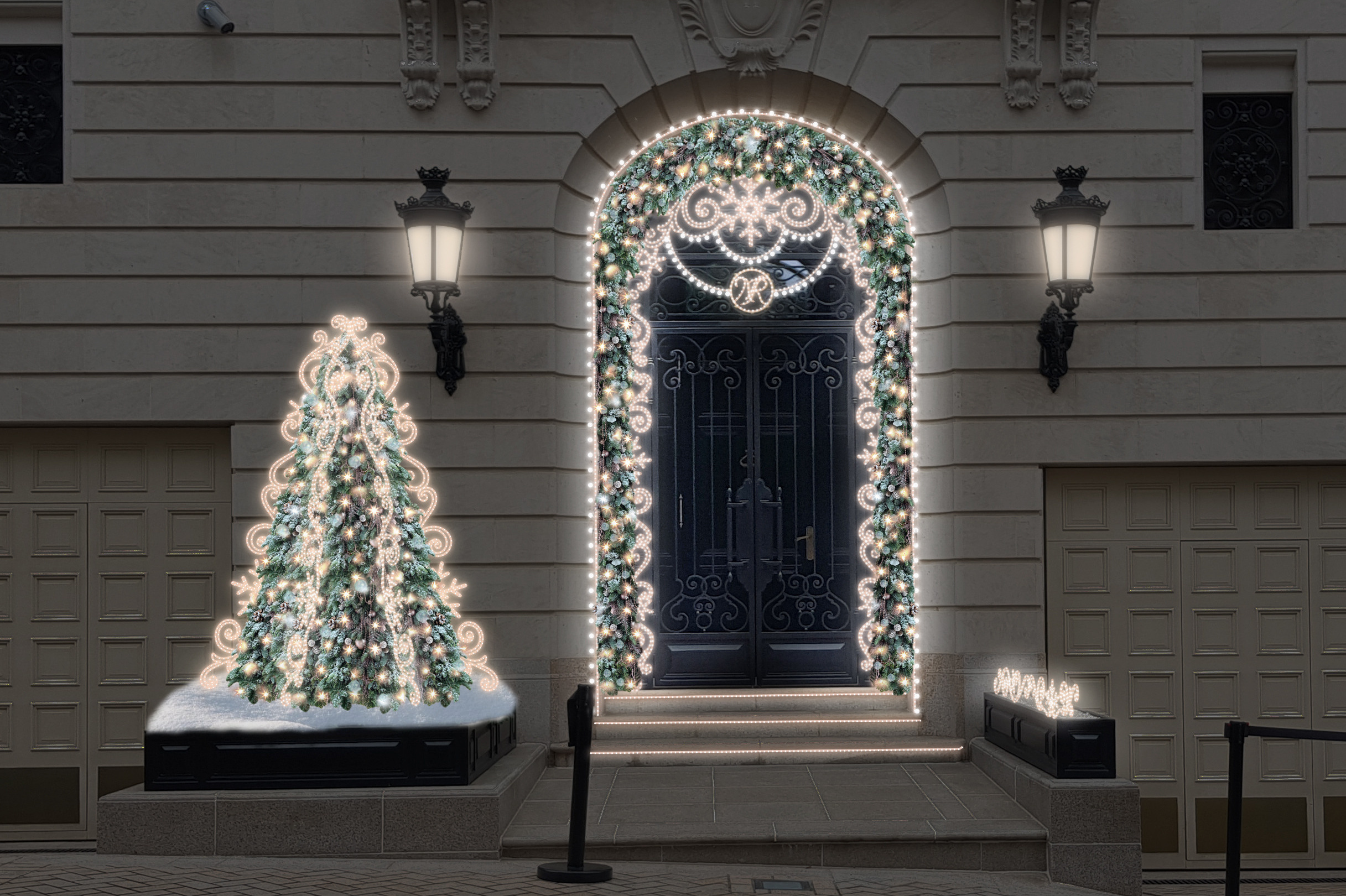 Стильное новогоднее оформление. Кризисный и телесно-ориентированный психолог в Москве Печора Катерина✨