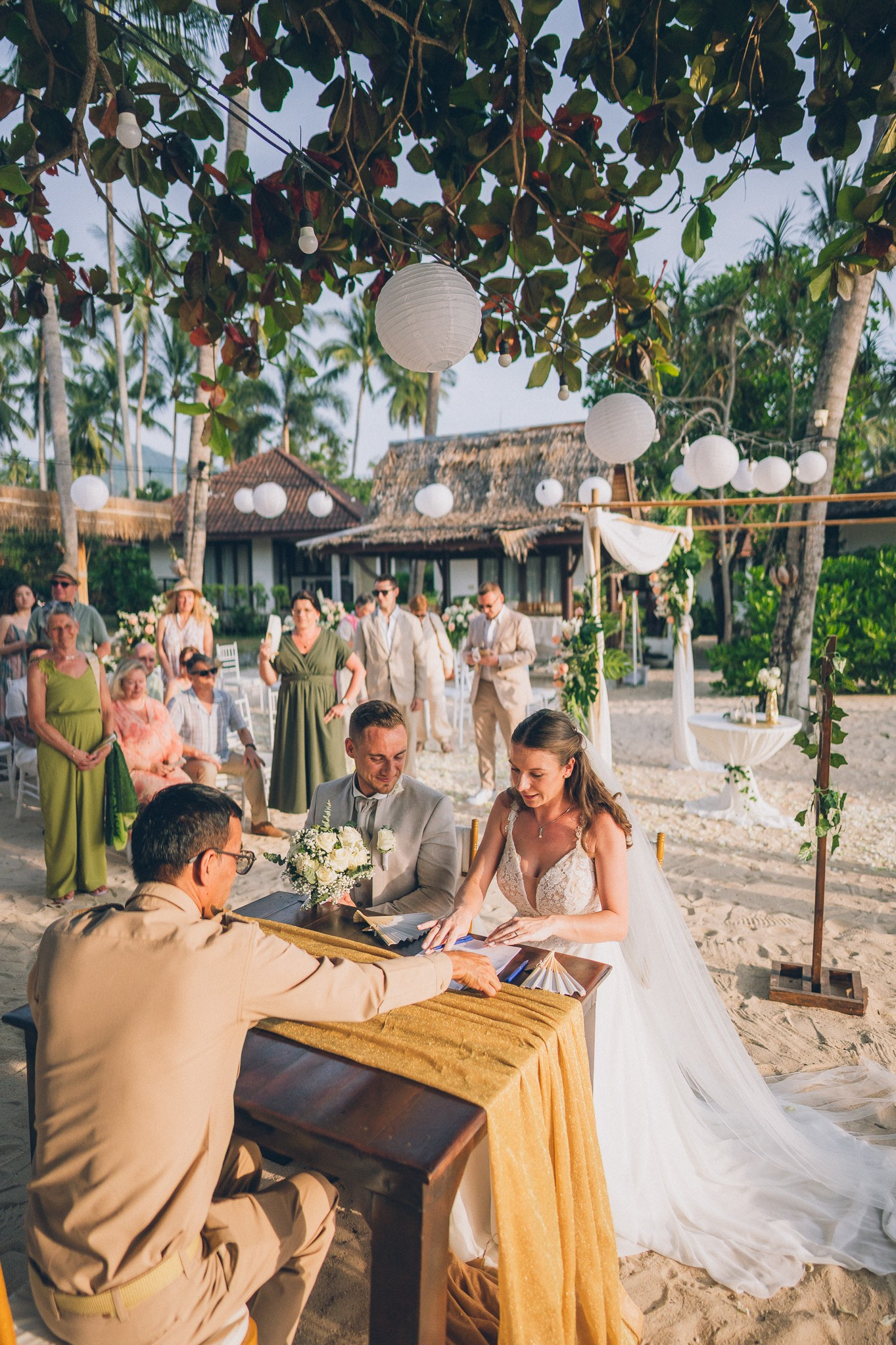 Mariage sur la plage. Mariage à Koh Samui, en Thaïlande. Whatsapp: +66 94 3 650 301