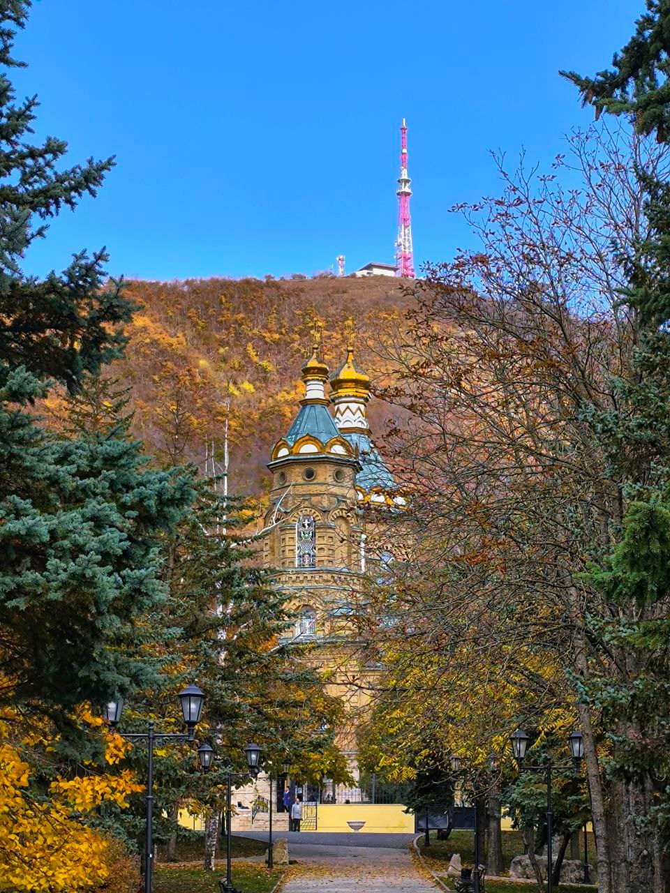 Осень в Пятигорске. Куда пойти чтобы сфотографировать красоту?. Фотосайт Андрея Прокопенко