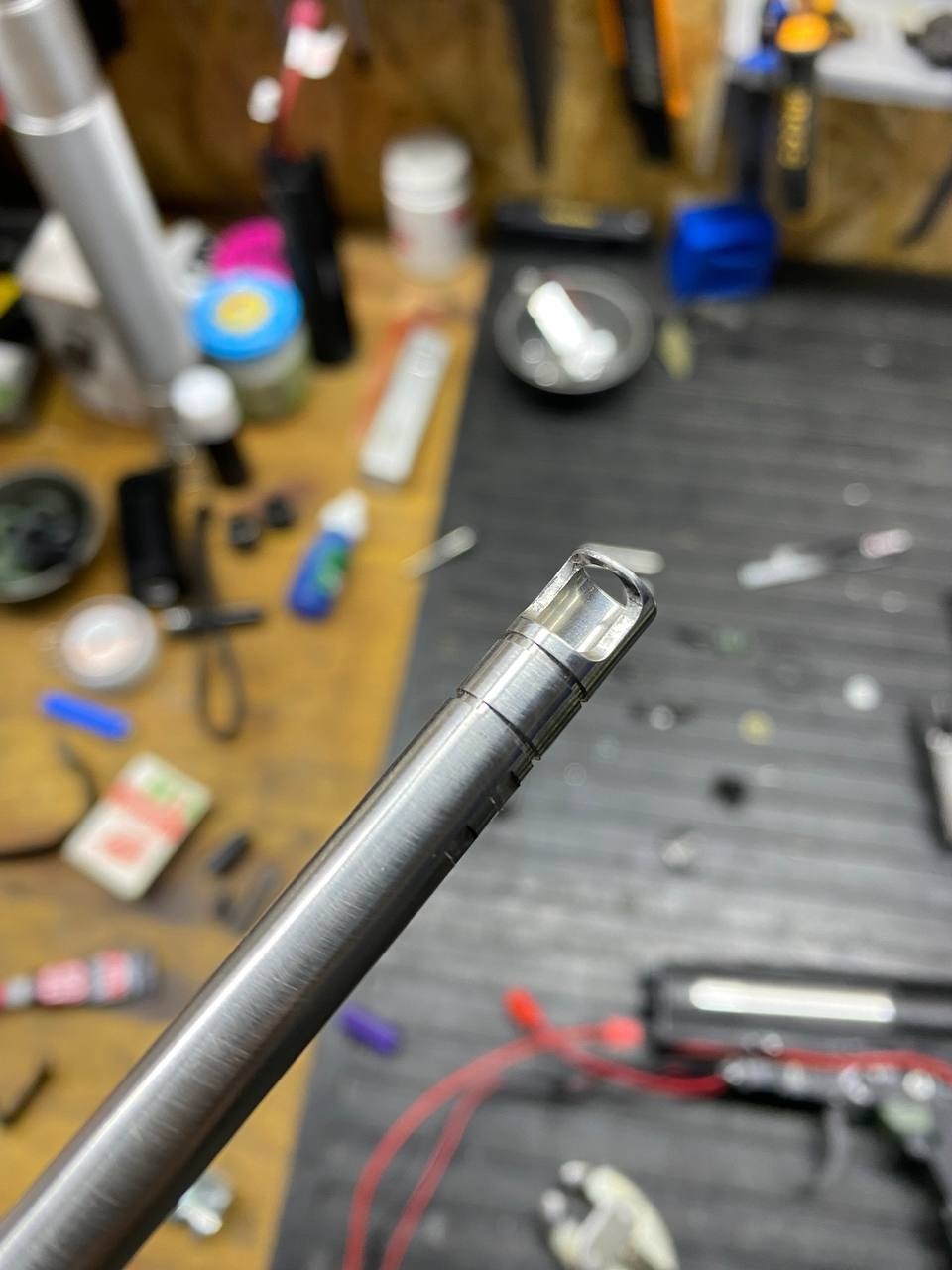 Страйкбольный АС ВАЛ в тюнинге на заказ. Страйкбольная мастерская Бигич Воркшоп