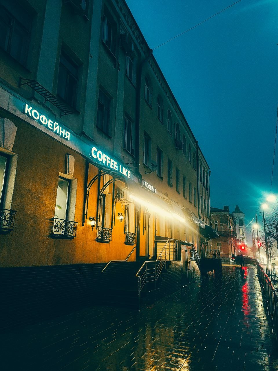 Бесплатный пресет «Мокрый сити»