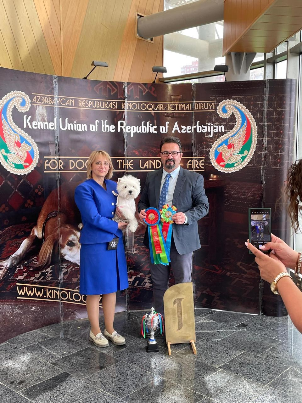 Международная выставка ранга CACIB «Baku spring 2025». Питомник собак породы вест хайленд вайт терьер в Москве