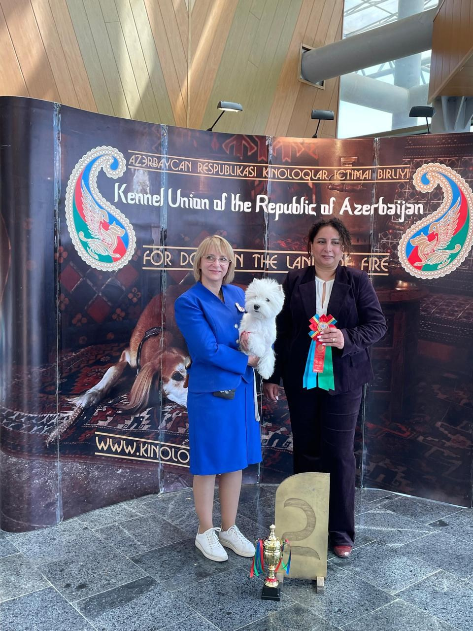 Международная выставка ранга CACIB «Baku spring 2025». Питомник собак породы вест хайленд вайт терьер в Москве