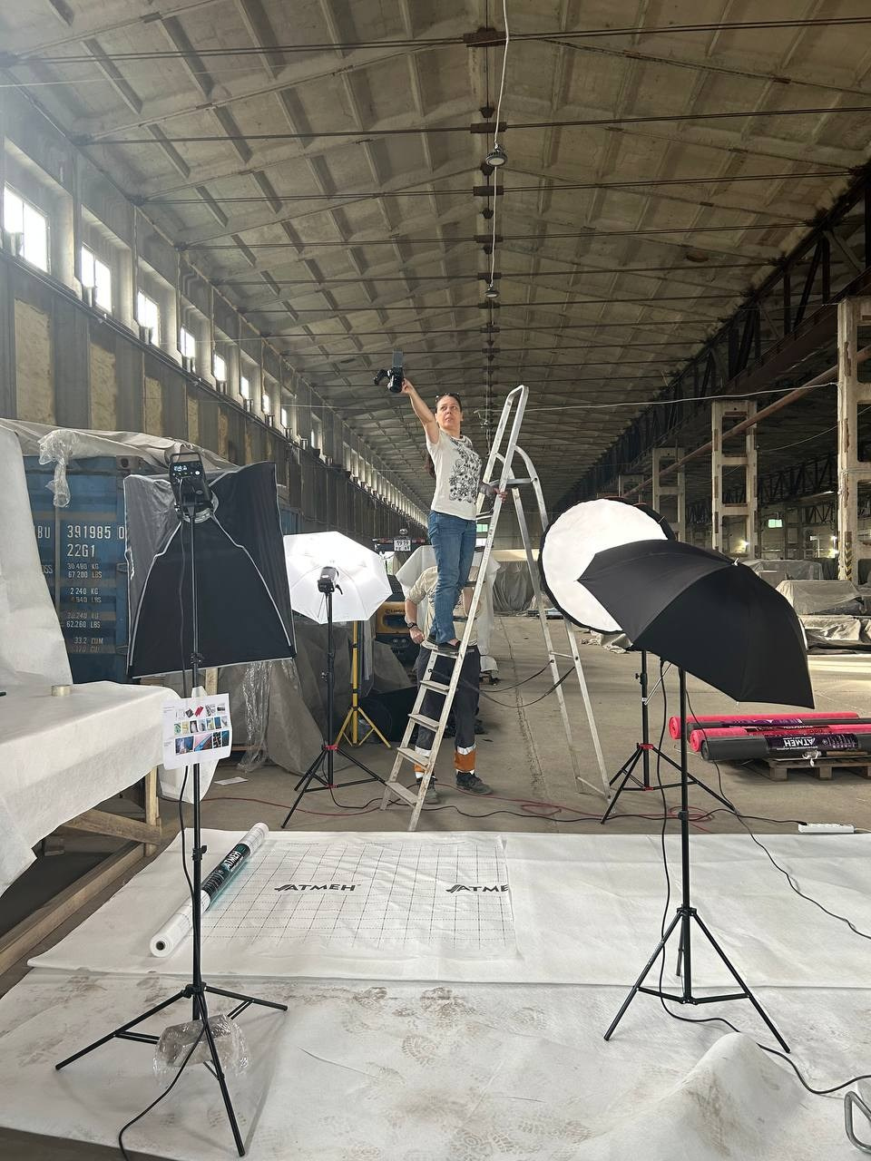 Предметная съемка строительных материалов на производстве клиента, предметный фотограф Гурьянова Ольга, Москва, Тверь.