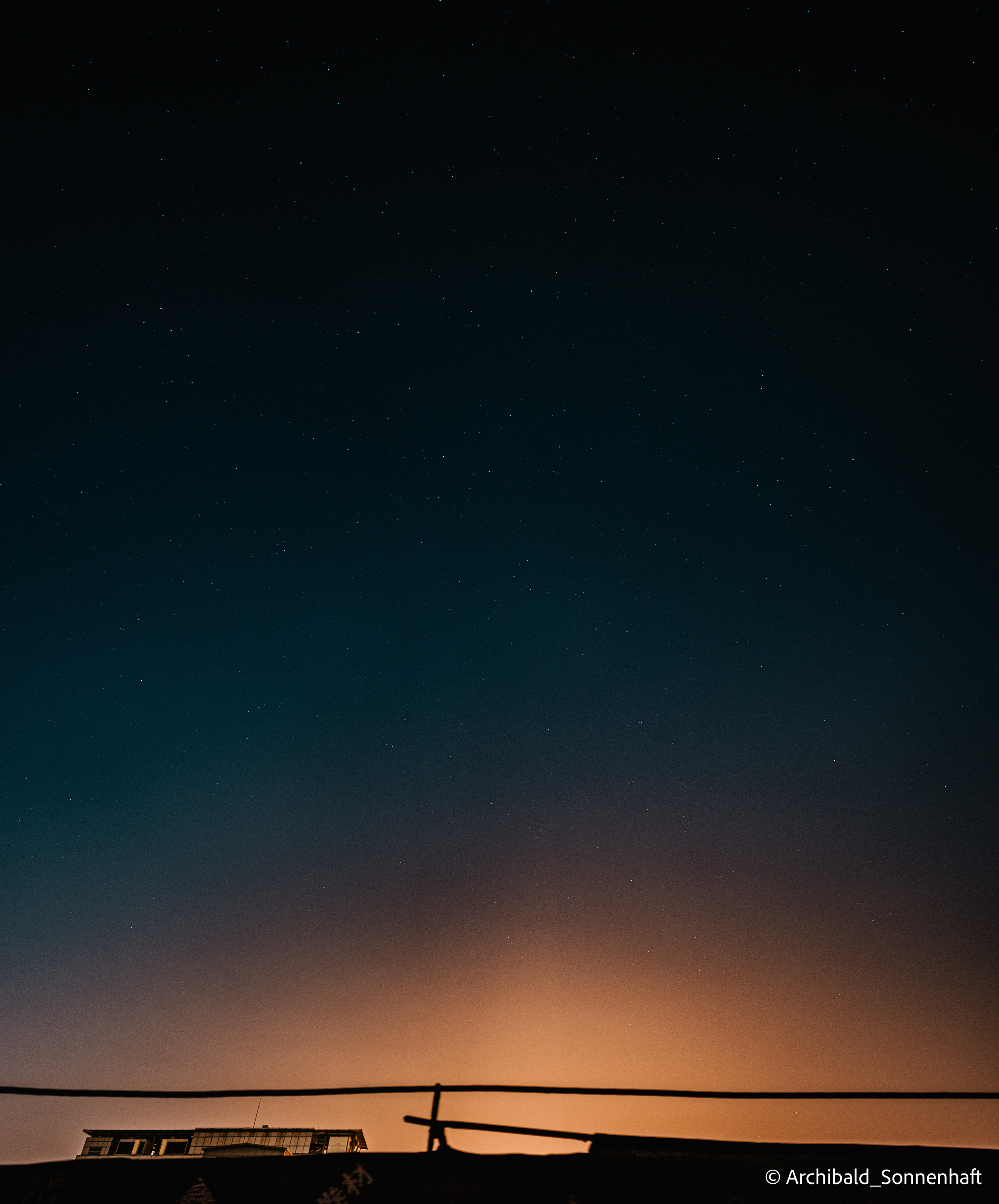 My first astophotography attempt. Photographer in Guangzhou, China. Archibald Sonnenhaft