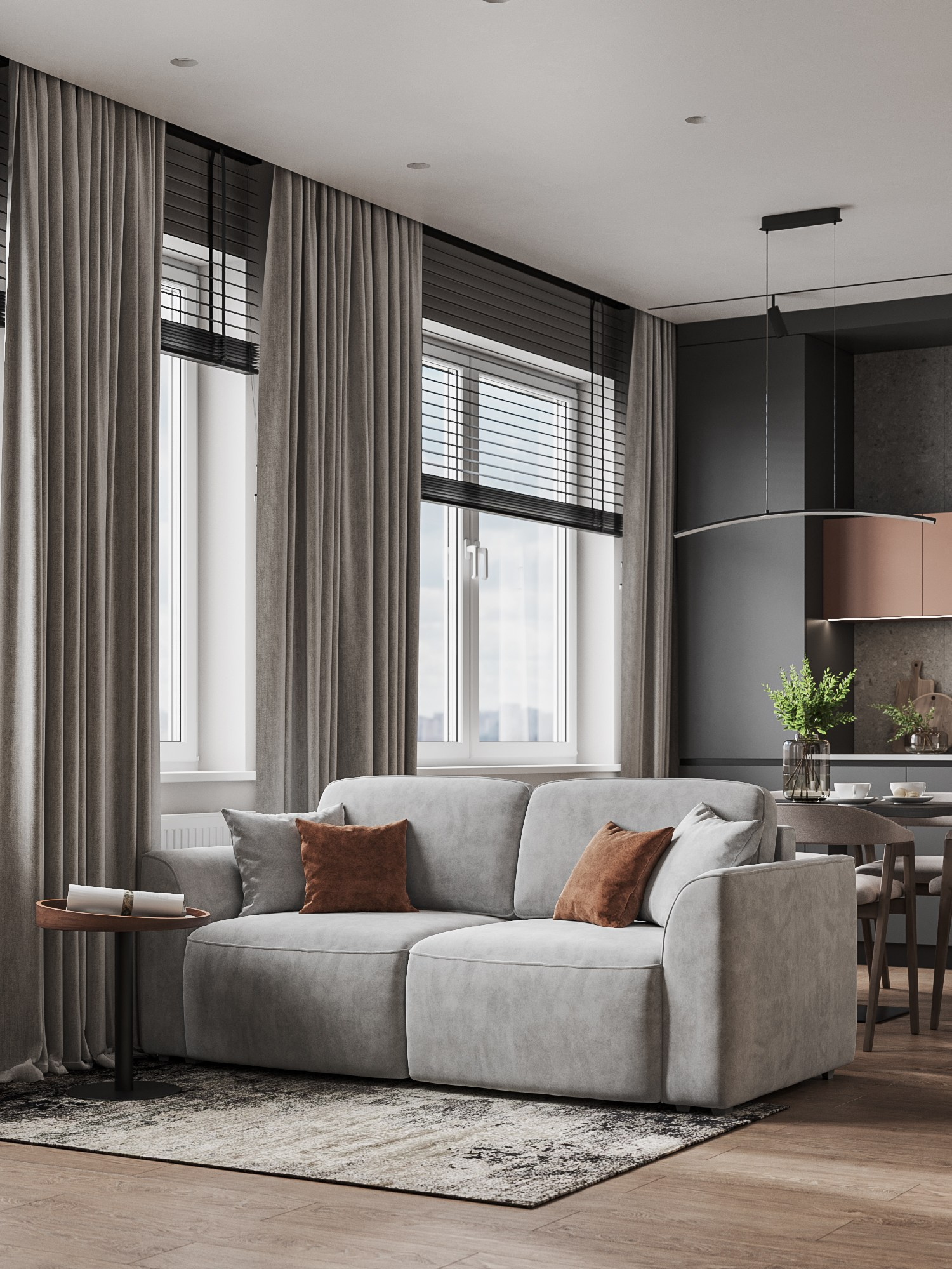 Визуализатор Виктория Озерова. 3D визуализация интерьера. Визуализатор Виктория Озерова