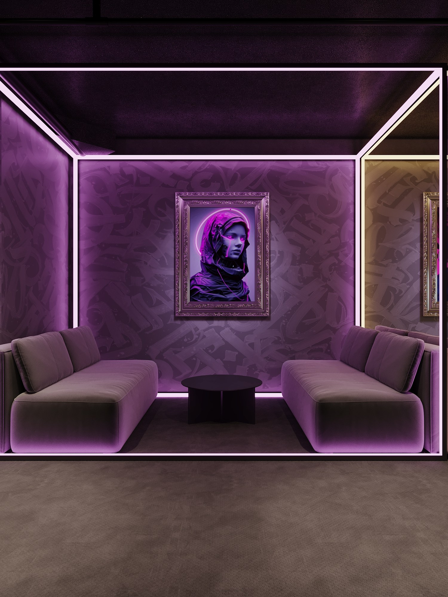 КОМПЬТЕРНЫЙ КЛУБ в КРК «ЗАРЯ» / 520 м². Rezells Architects — студия дизайна жилых и коммерческих интерьеров