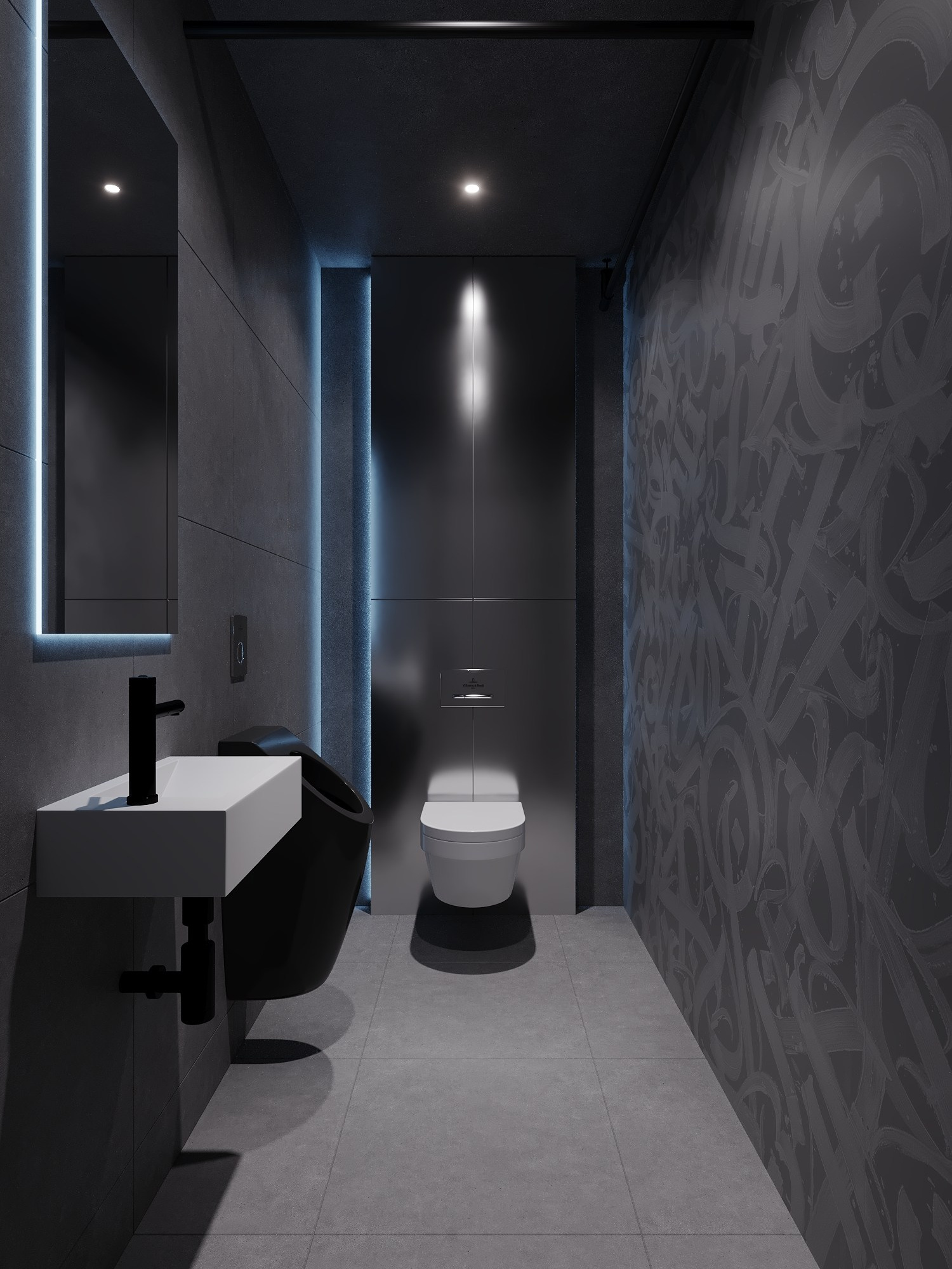 КОМПЬТЕРНЫЙ КЛУБ в КРК «ЗАРЯ» / 520 м². Rezells Architects — студия дизайна жилых и коммерческих интерьеров