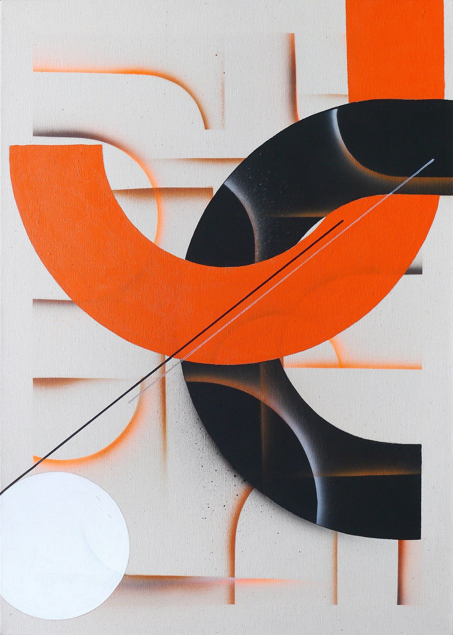 Лабиринты. Художник-абстракционист Ольга Рикун. Москва