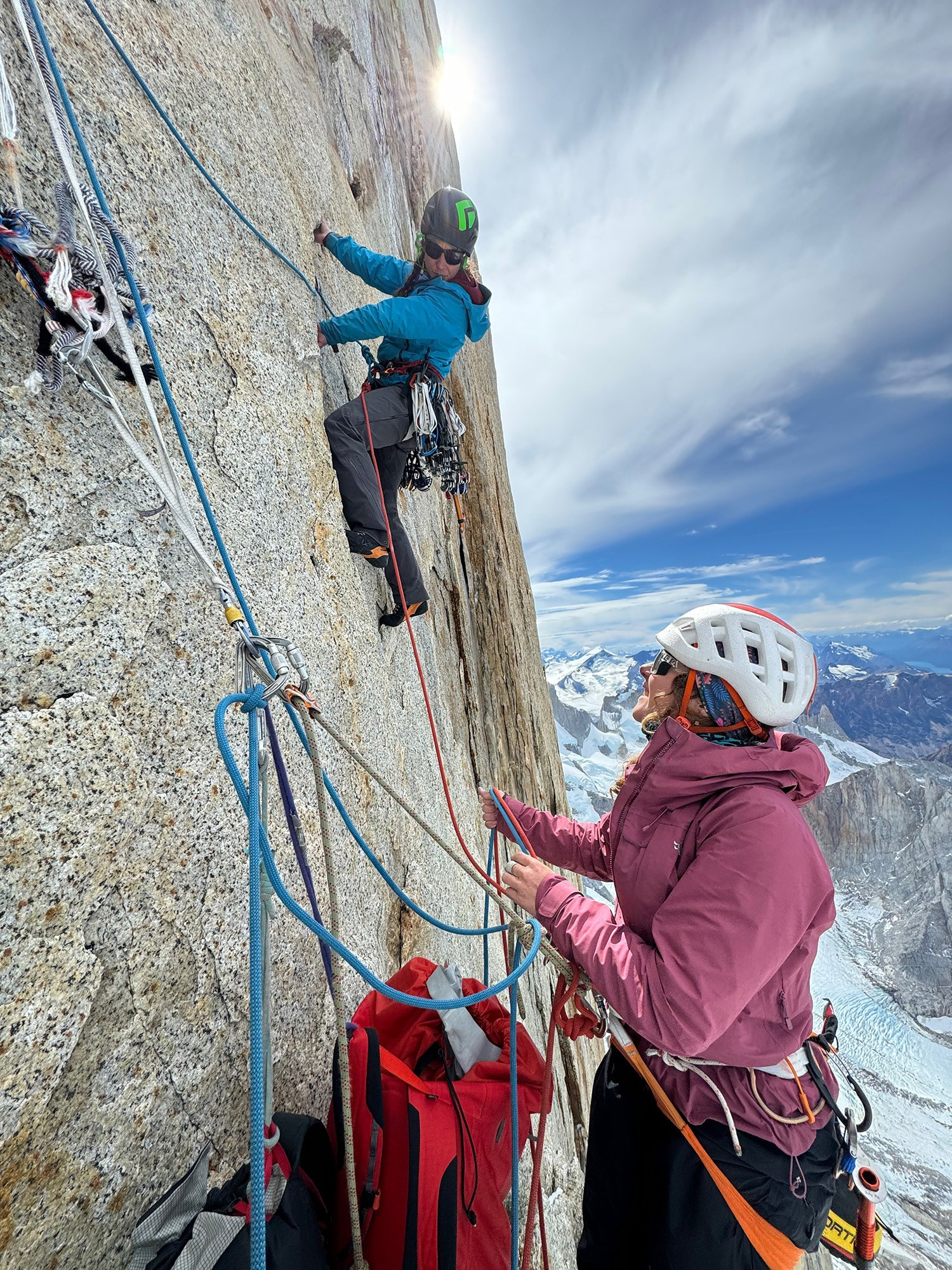 French all-women team have climbed Filo Sureste route on Cerro Torre. “Steel Angel”: women’s climbing award