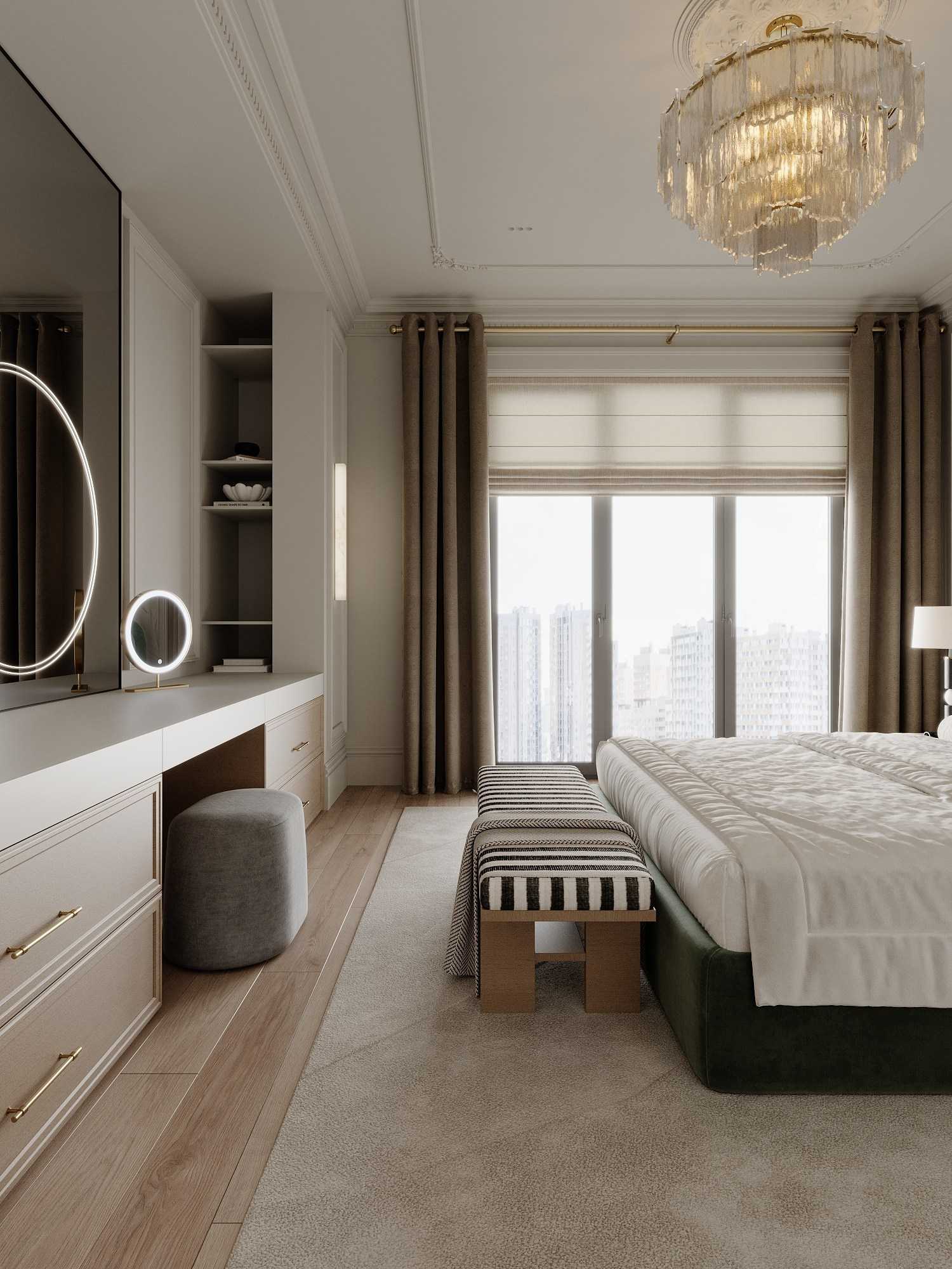 АППАРТАМЕНТЫ F&F / квартира, 145 м². Rezells Architects — студия дизайна жилых и коммерческих интерьеров